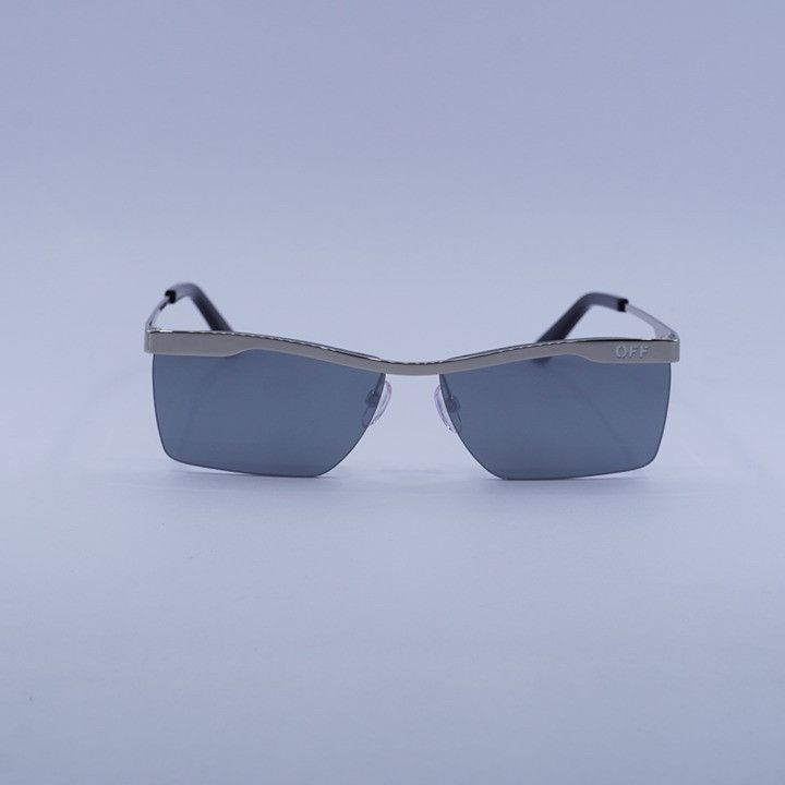 Off-White Off-White OERI095 RIMINI 7272 Sunglasses Silver Frame Size ONE SIZE - 2 Thumbnail