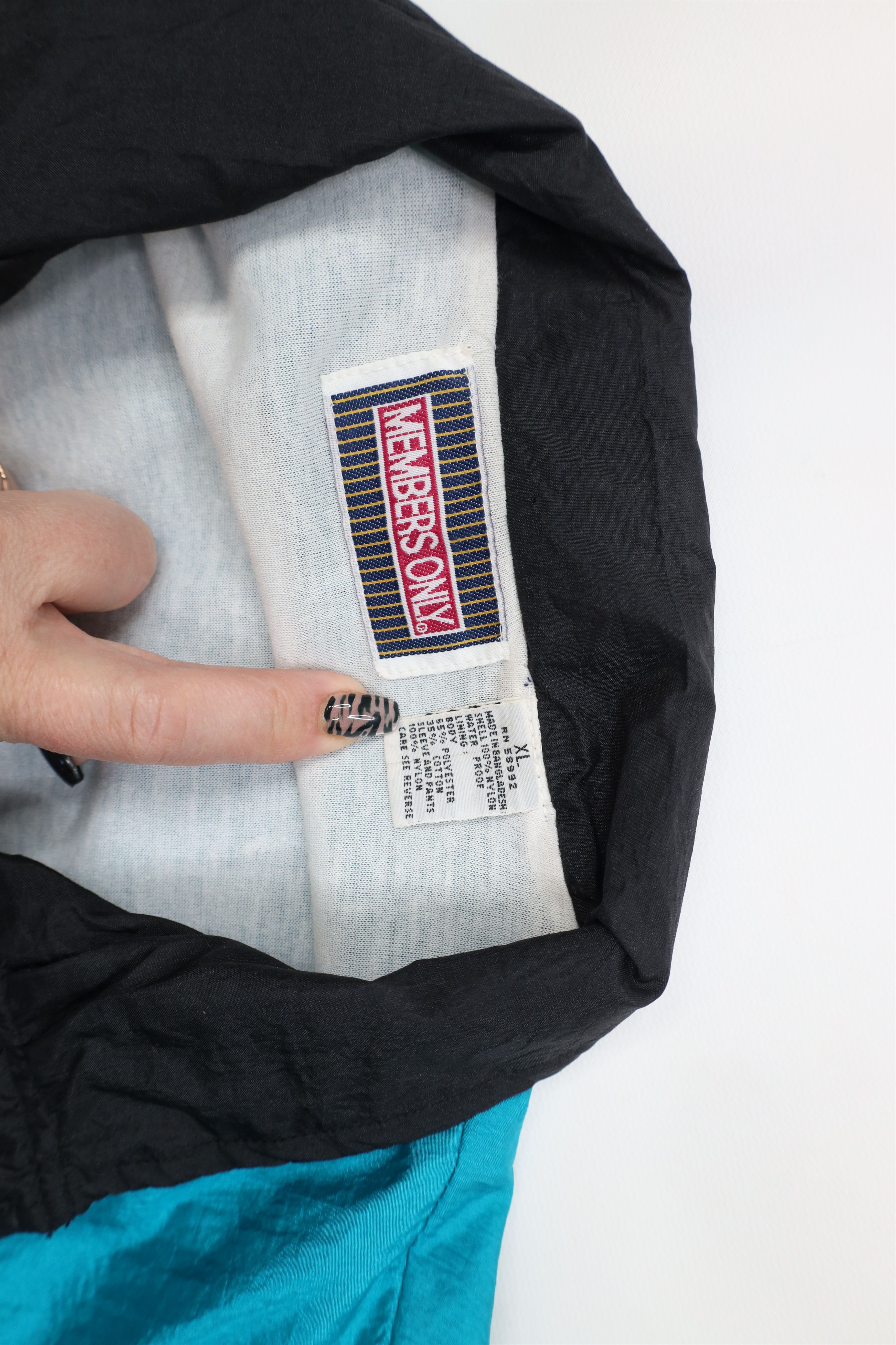Members Only Vintage 90s Members Only 2 Piece Windbreaker Track Suit Size US XL / EU 56 / 4 - 11 Thumbnail