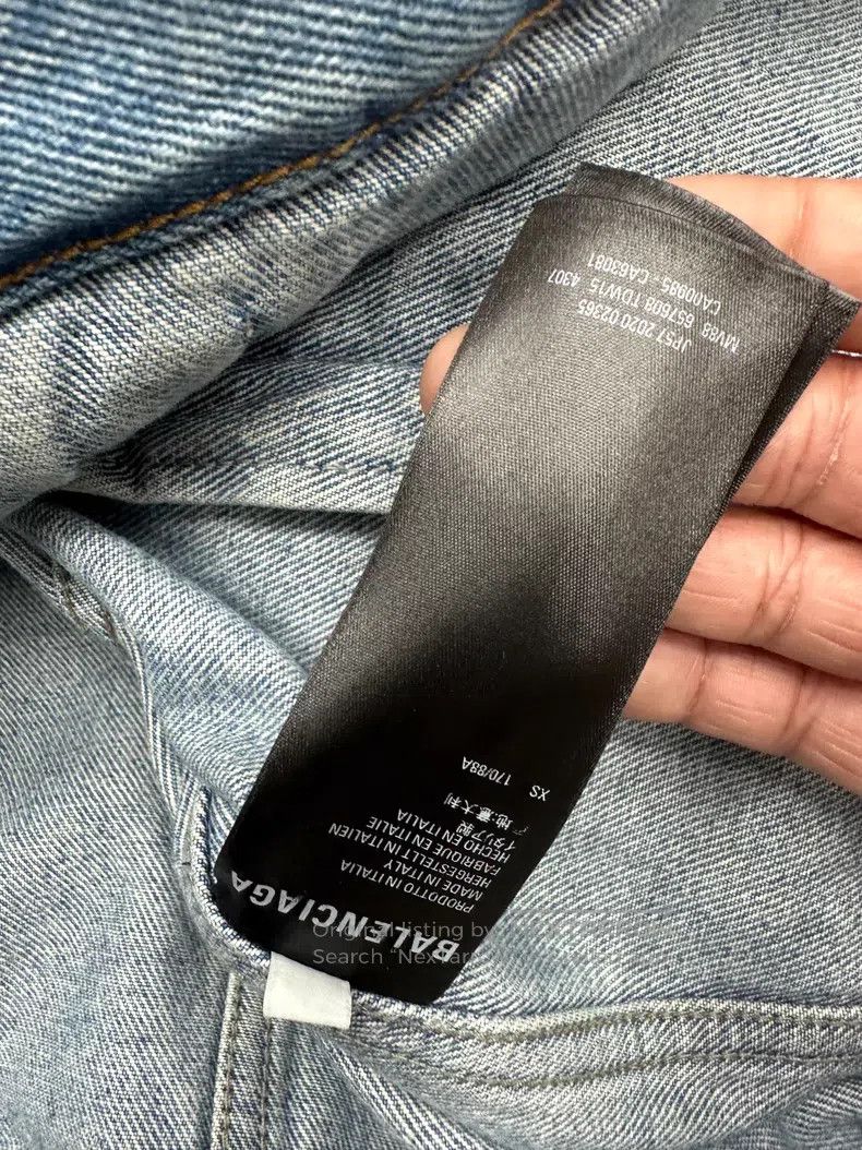Balenciaga Balenciaga Arrow denim jacket Size US XS / EU 42 / 0 - 4 Thumbnail