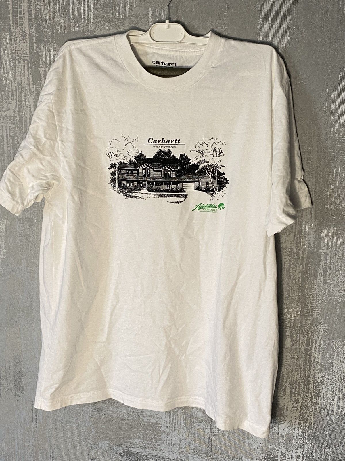 Carhartt Carhartt work in progress T-shirt Big Logo Hype Size US L / EU 52-54 / 3 - 1 Thumbnail