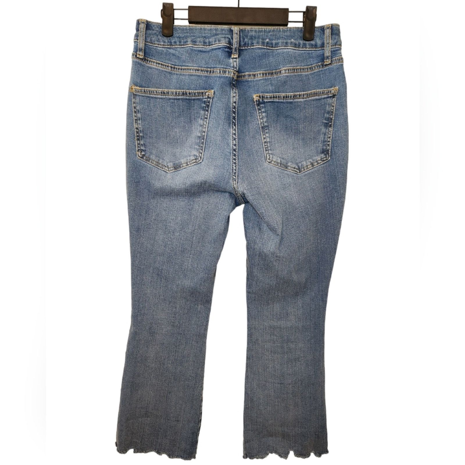 Boden Boden Fitted Cropped Flare Jeans 8 Size 30" / US 8 / IT 44 - 4 Thumbnail