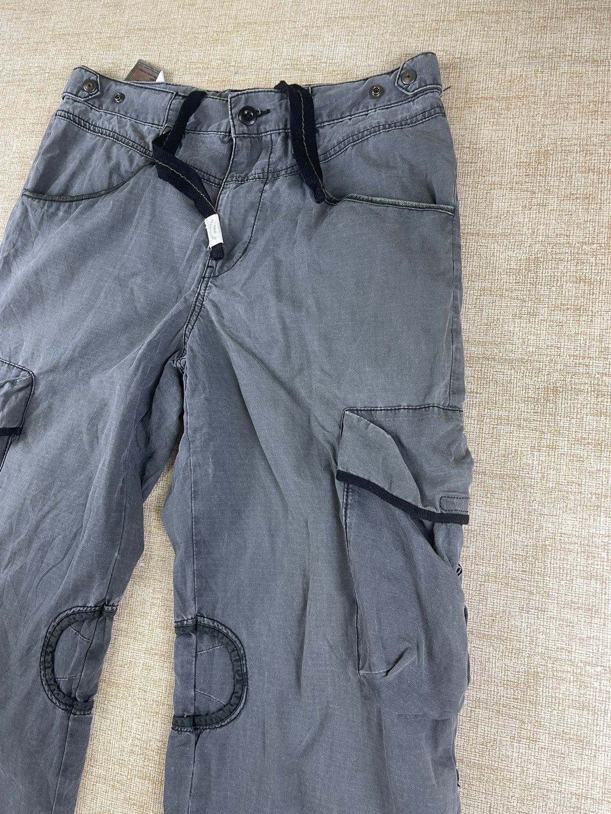 Vintage PPFM Yellow Riot Punks! Bondage Multipocket Pants
