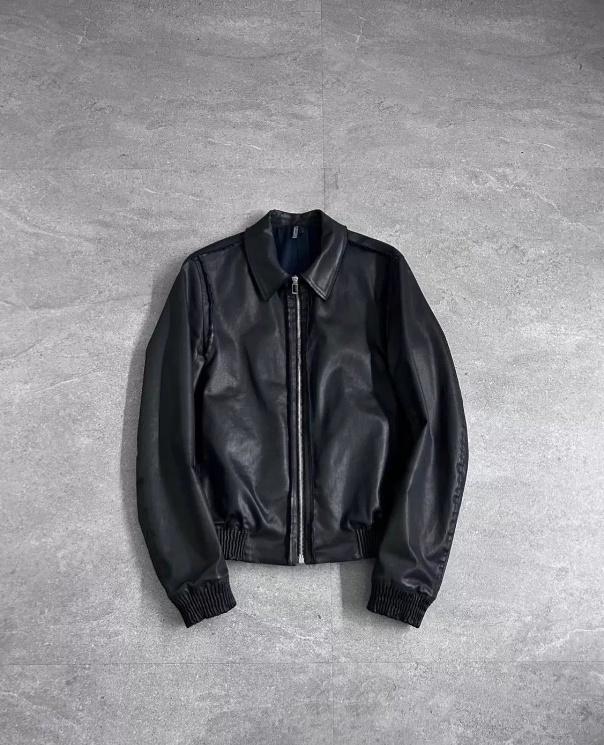 Dior × Hedi Slimane Dior Homme 06 AW Leather jacket size 46 | Grailed