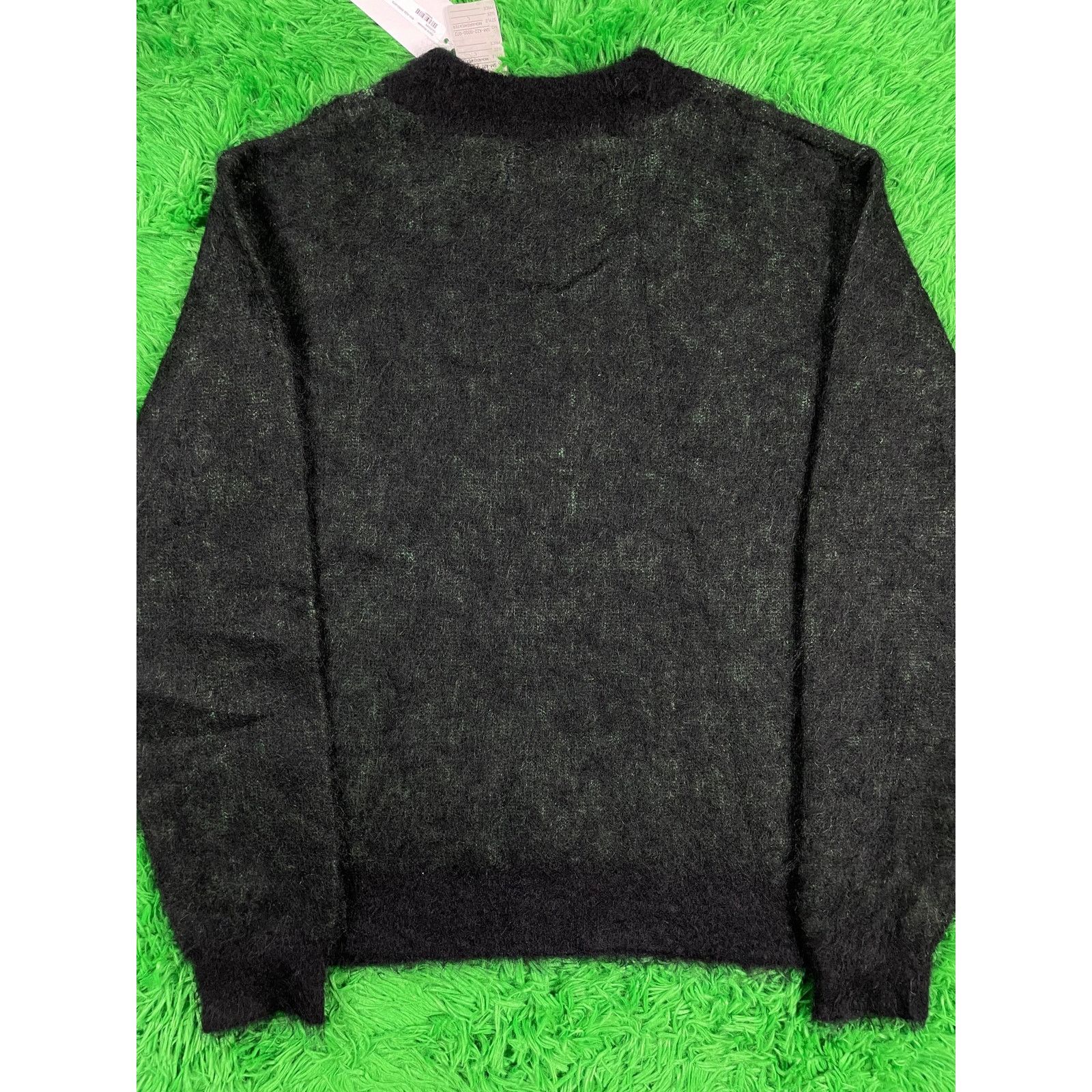 Saint Michael Saint Michael Crewneck Black Green Mohair Large NEW Size US L / EU 52-54 / 3 - 5 Thumbnail