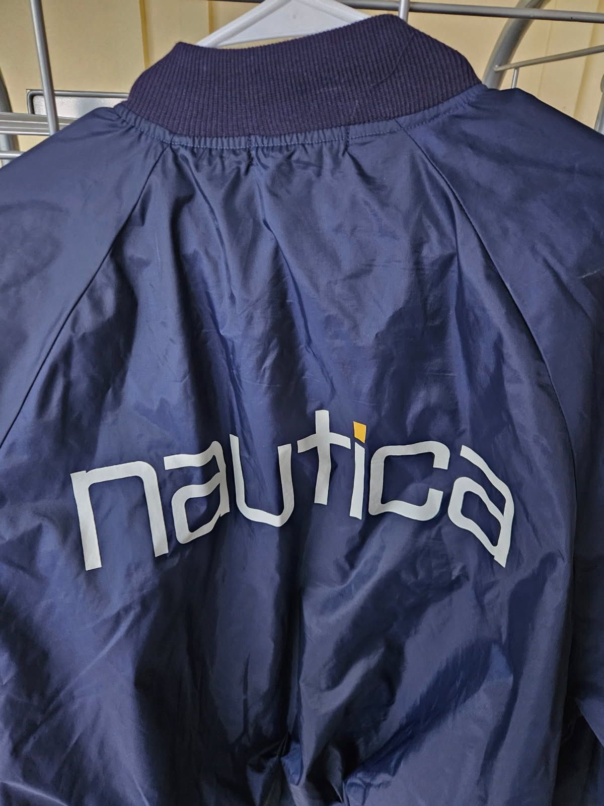 Nautica Nautica Vintage Collared Zip-Up Windbreaker Size US L / EU 52-54 / 3 - 4 Thumbnail