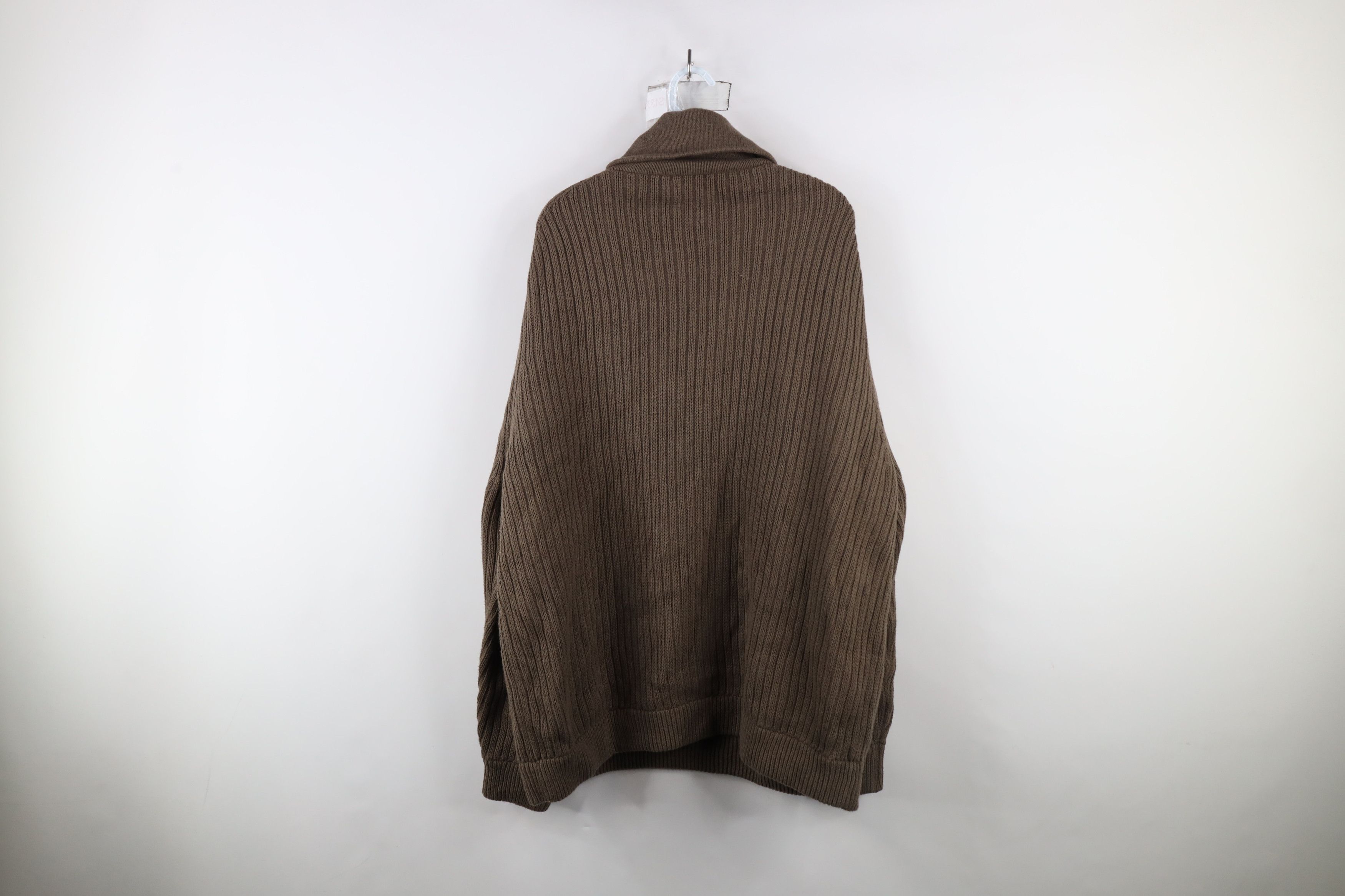 Duluth Trading Company × Vintage Duluth Trading Co Knit High Neck Military Pullover Sweater Size US XXL / EU 58 / 5 - 6 Thumbnail