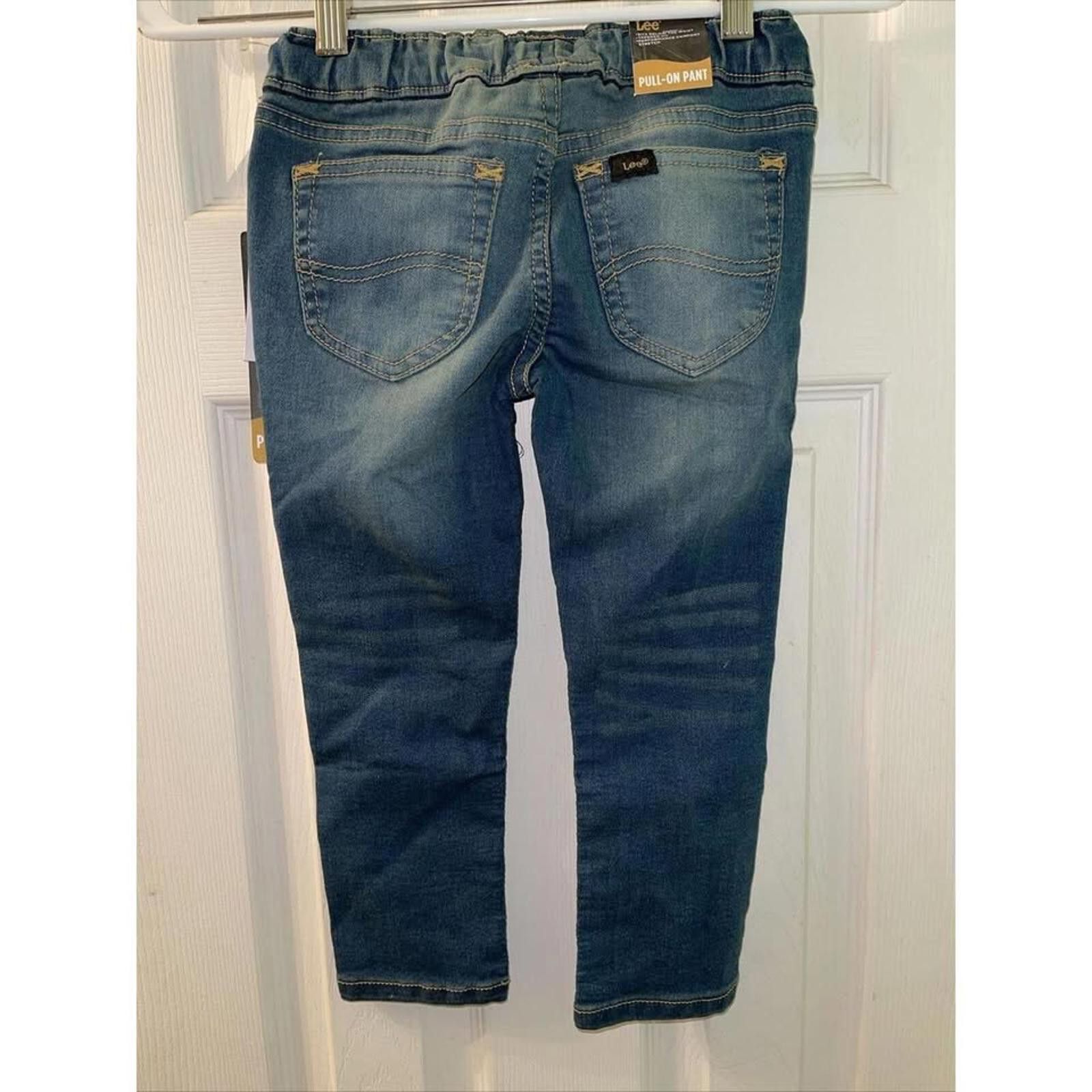 Other Lee Kids Dusk Blue Pull-On Pants - Tapered Fit, Size 4T Size ONE SIZE - 6 Thumbnail