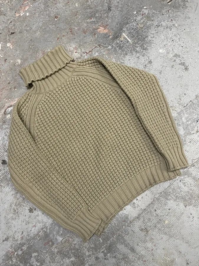 Saint Laurent Paris 2000s Yves Saint Laurent Grey Wool Turtleneck Size US M / EU 48-50 / 2 - 5 Thumbnail