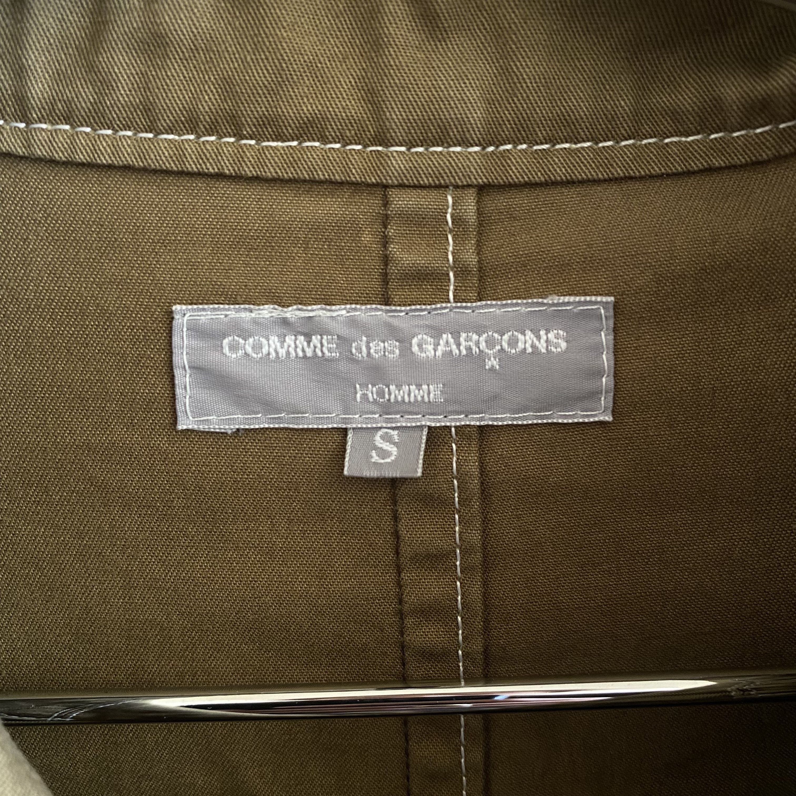 Comme des Garcons × Comme des Garcons Homme Comme des Garçons Homme 2003 Green Chore Coat Size US S / EU 44-46 / 1 - 7 Thumbnail