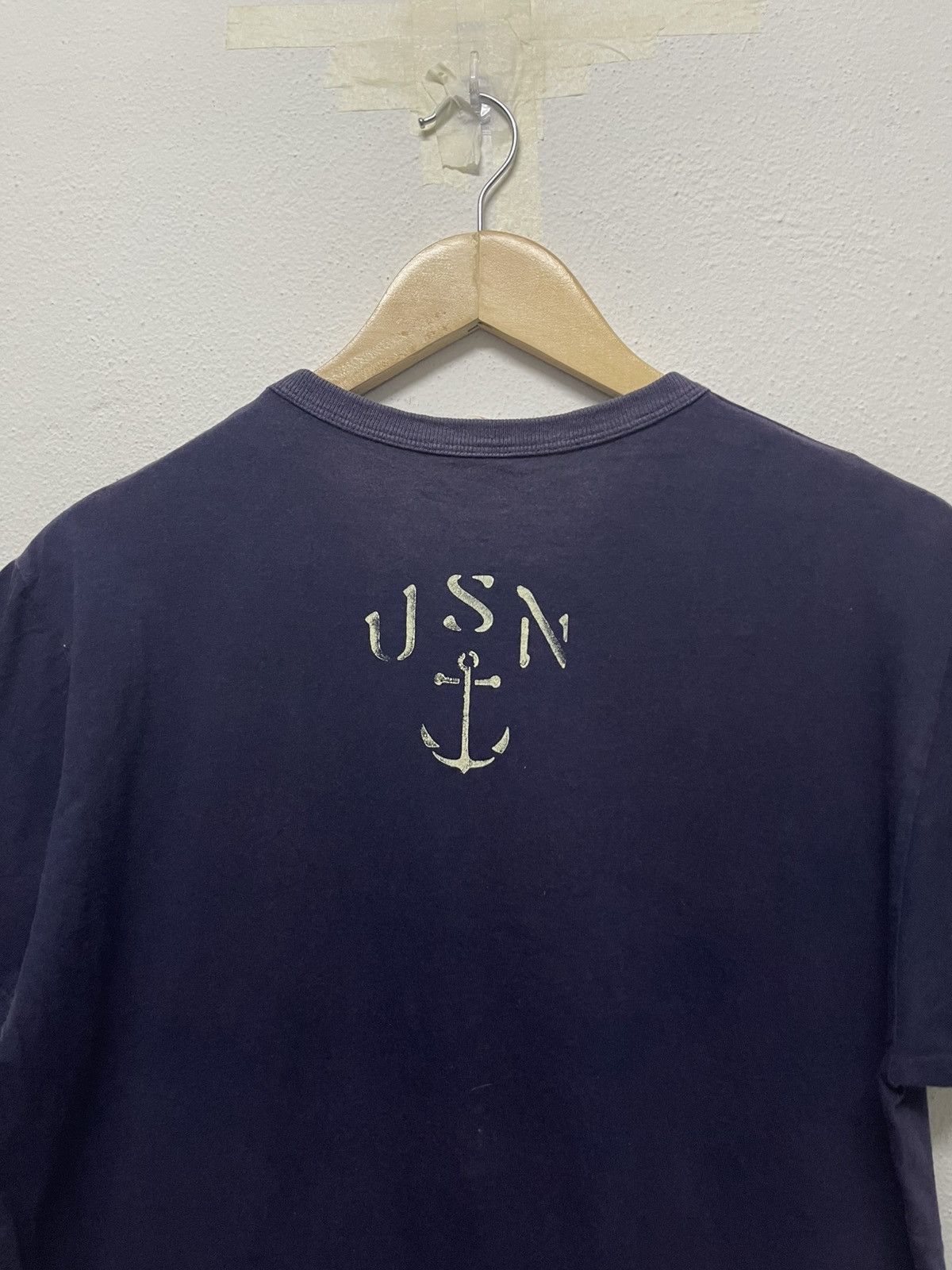Buzz Rickson's VINTAGE BUZZ RICKSON US NAVAL TSHIRT SUN FADED Size US M / EU 48-50 / 2 - 12 Thumbnail