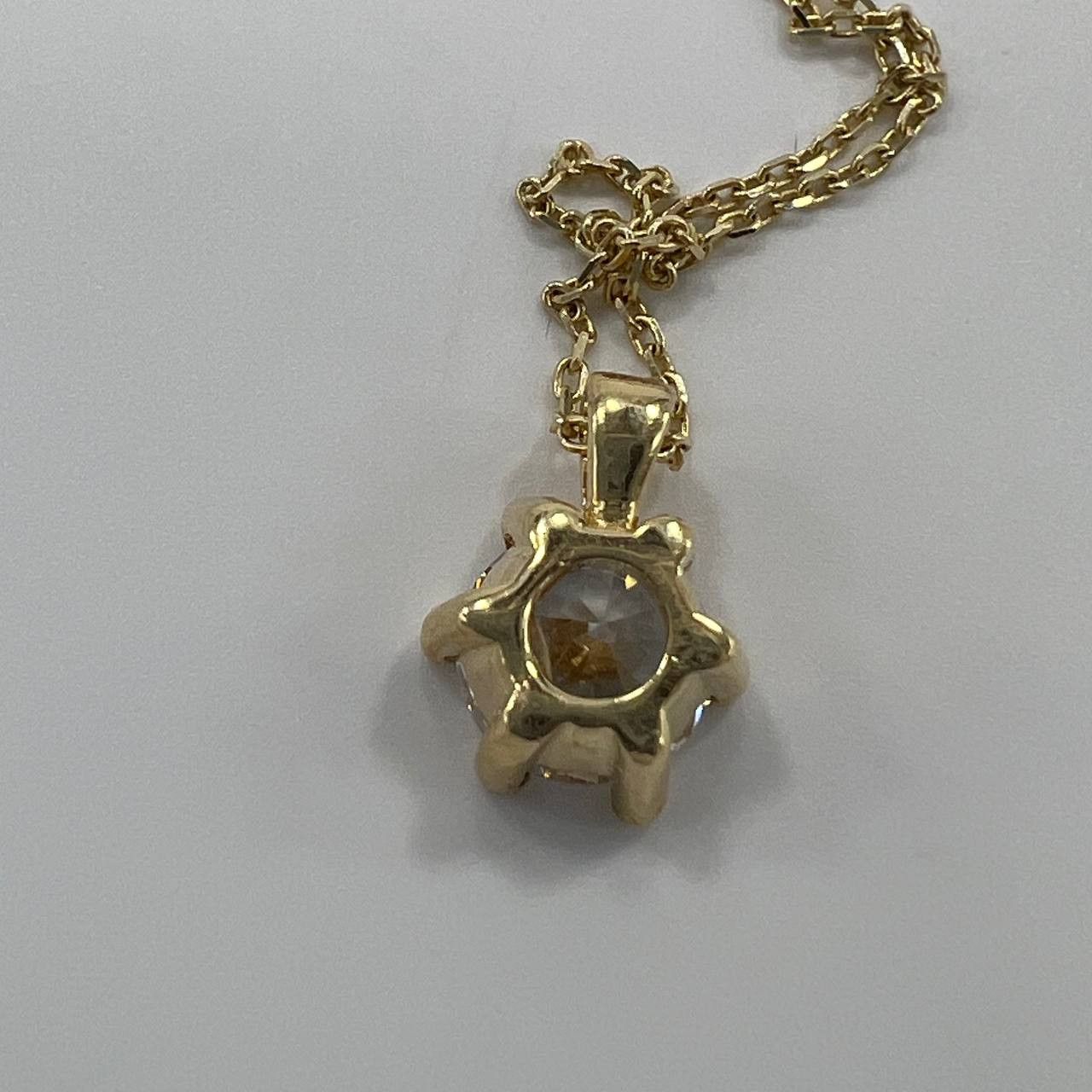 Other New Elegant 14K Solid Gold Necklace Pendant 2.0g, 21cm Size ONE SIZE - 3 Thumbnail