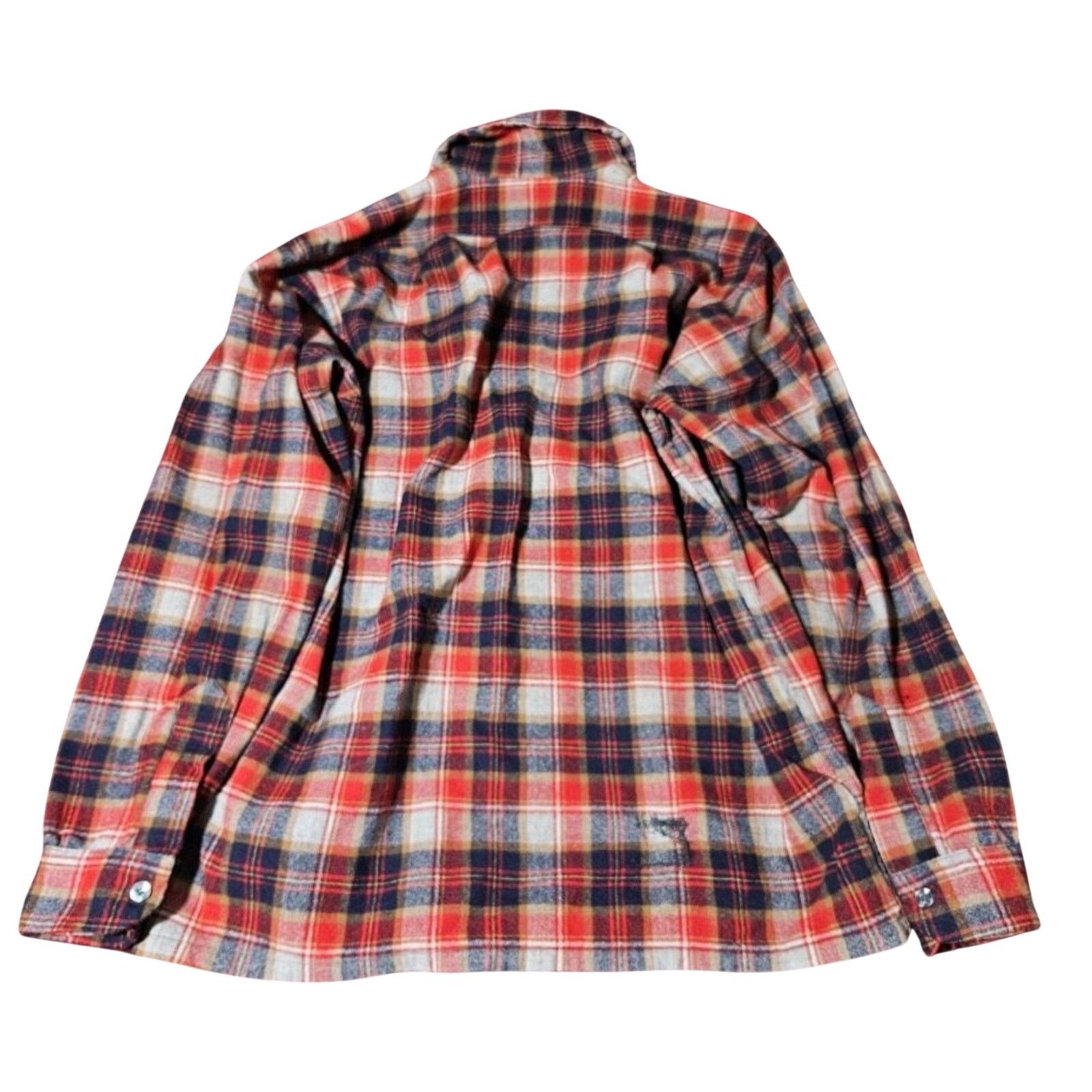 Pendleton 70s Pendleton Men L Wool Board Shirt USA Distressed Vintage Size US L / EU 52-54 / 3 - 3 Thumbnail