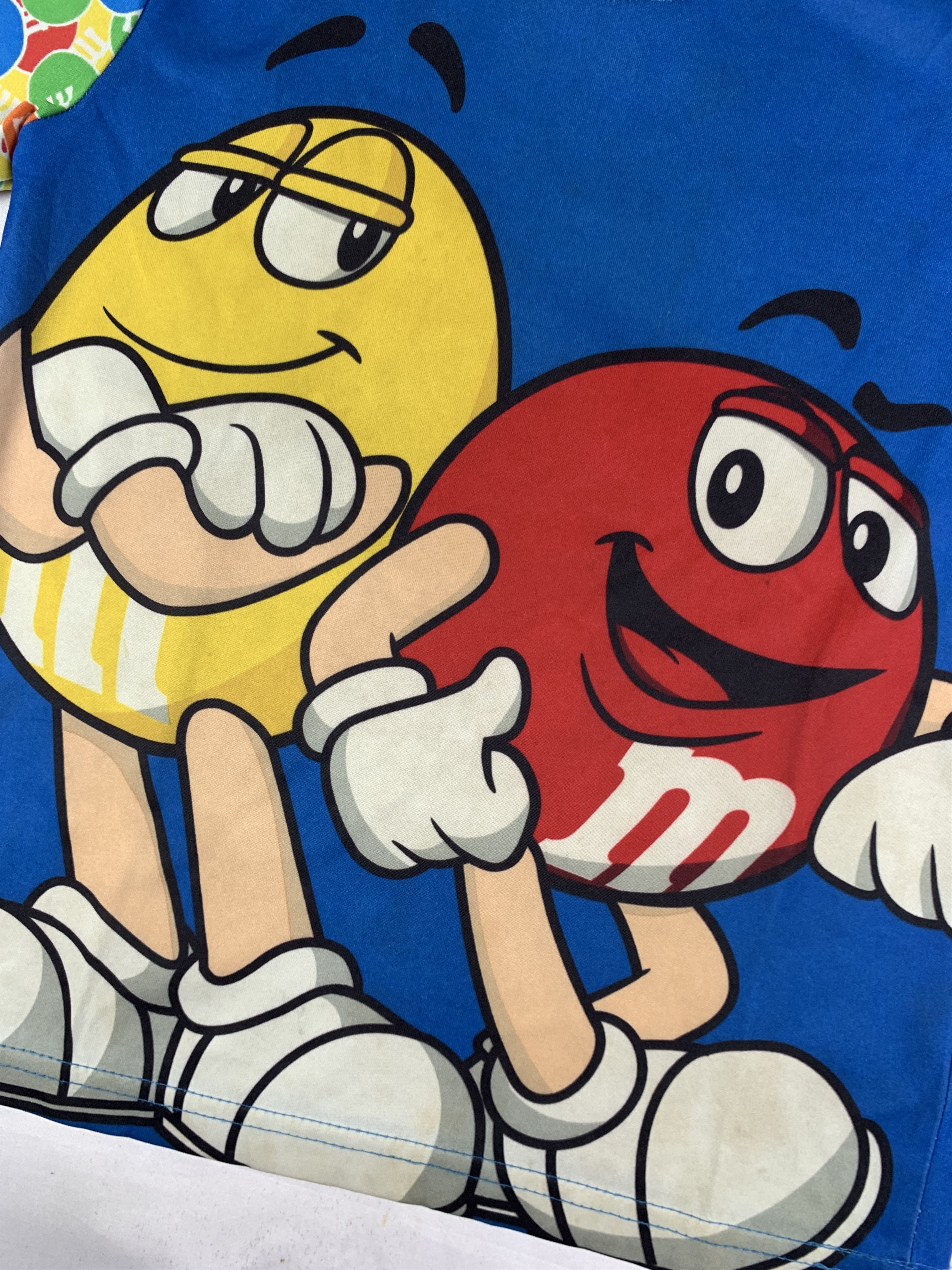 Japanese Brand 2010 M&M Candy Baby Tee (S) Size S / US 4 / IT 40 - 4 Thumbnail