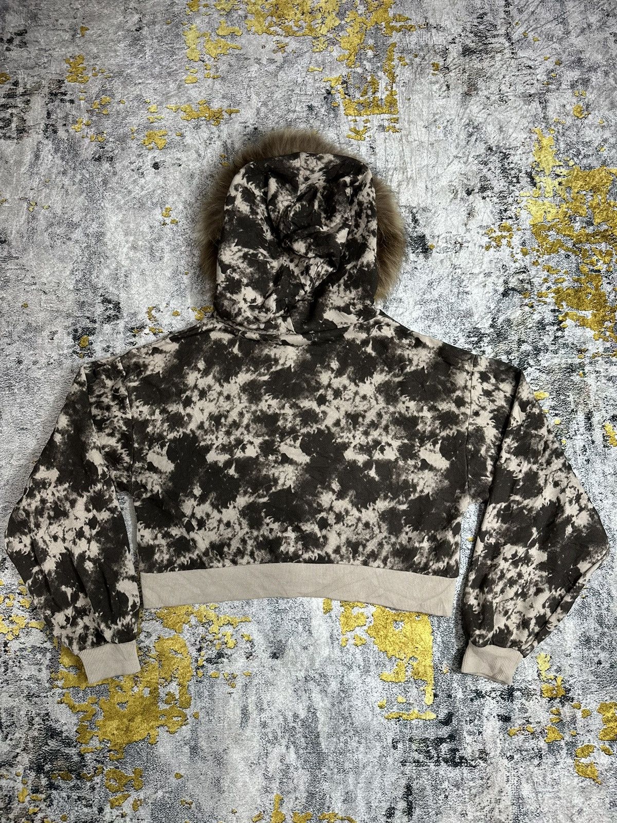 20471120 CROPPED STYLE JAPAN WEGO FUR ZIP HOODIE Size M / US 6-8 / IT 42-44 - 5 Thumbnail