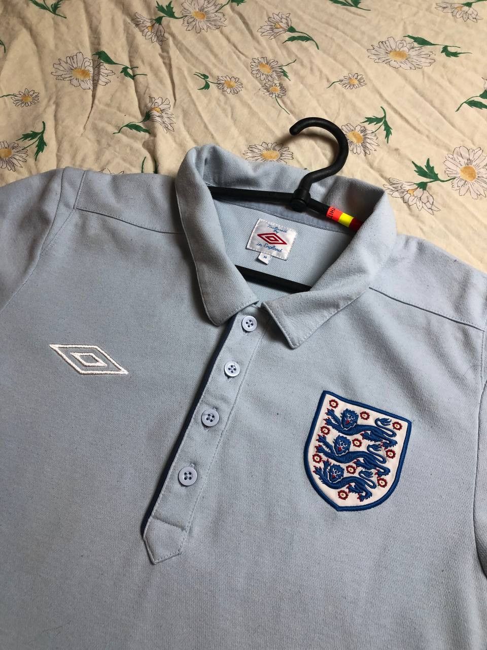 Umbro Umbro England Mens Polo Shirt Football Soccer Tailored Size US M / EU 48-50 / 2 - 2 Thumbnail
