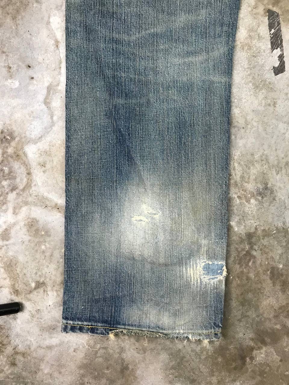 Edwin × Japanese Brand × Vintage Vintage Distressed Edwin Denim Pants Size US 36 / EU 52 - 10 Thumbnail