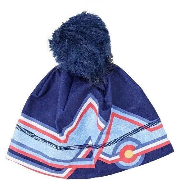 Designer NWT Krimson Klover Mile High HAT Beanie Colorado Removable P Size ONE SIZE - 12 Thumbnail