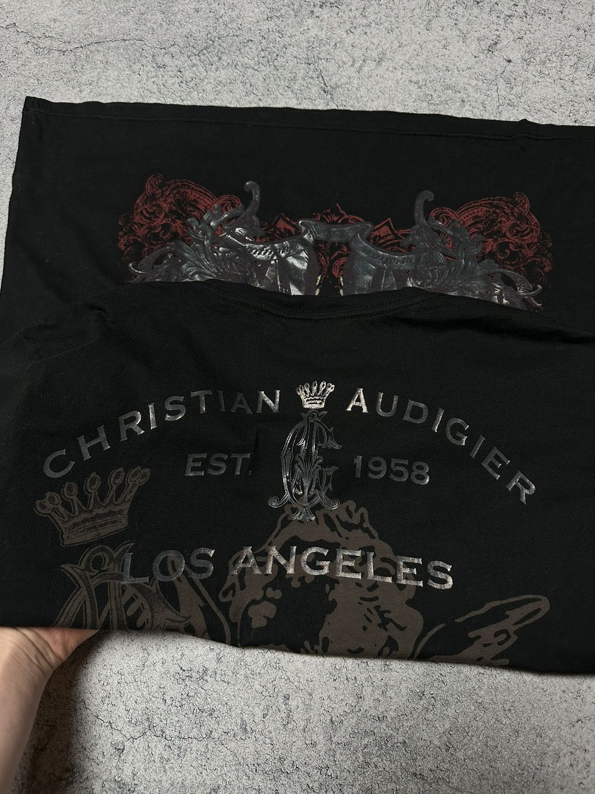 Christian Audigier Vintage Christian Audigier Ed Hardy Tee Size US L / EU 52-54 / 3 - 10 Thumbnail
