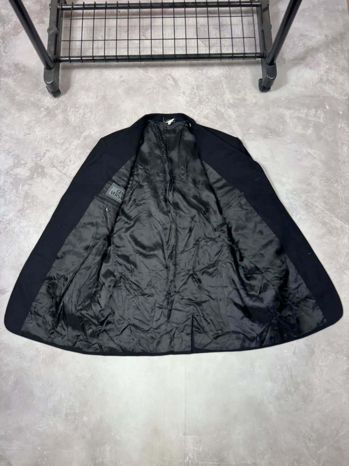 Versace Gianni Versace Wool Men's Blazer Coat Made in Italy Size US M / EU 48-50 / 2 - 11 Thumbnail