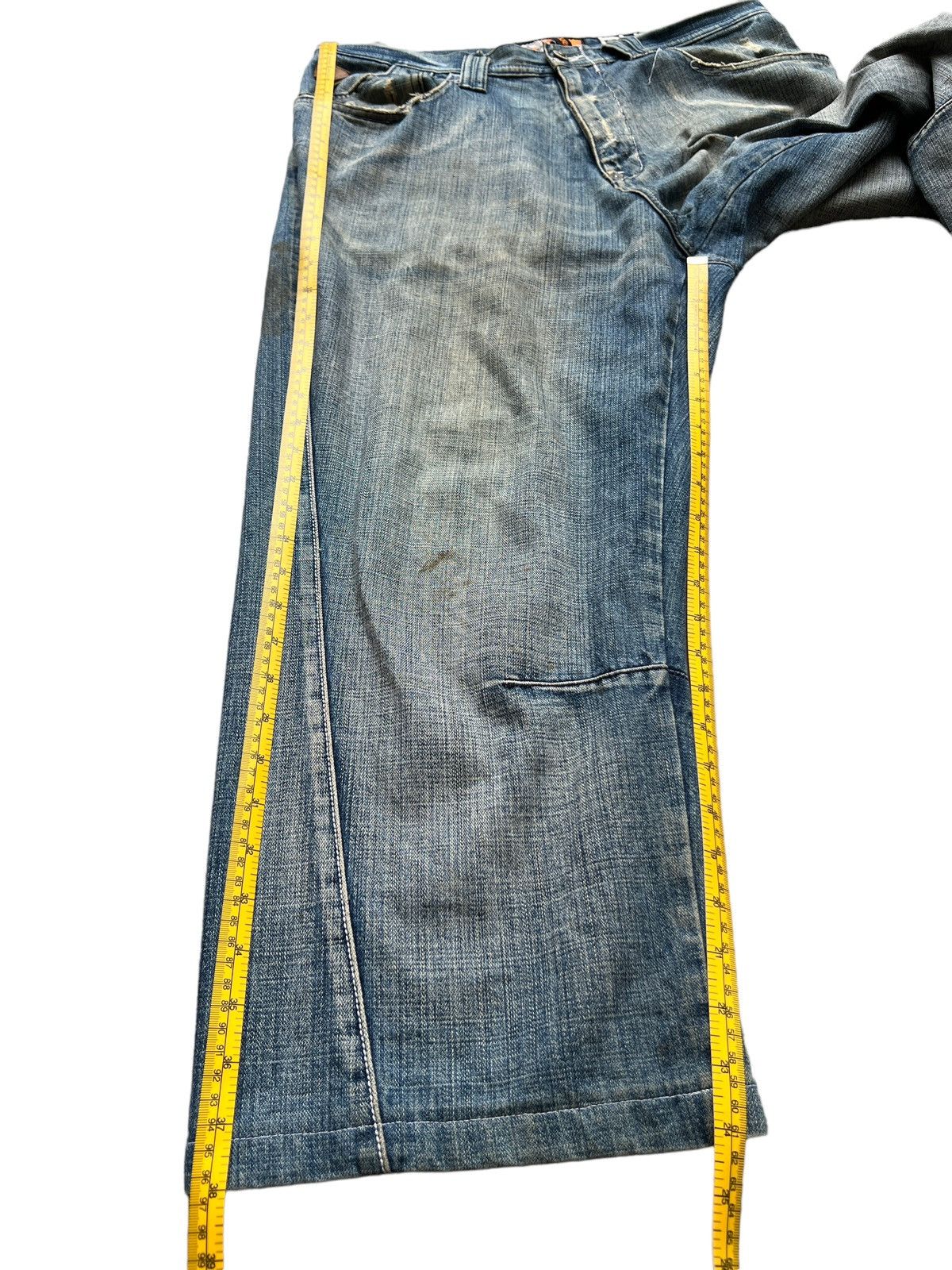 JNCO Pick🔥 Akademiks Baggy Jeans Multipocket Tactical Denim Jeans Size US 36 / EU 52 - 16 Thumbnail