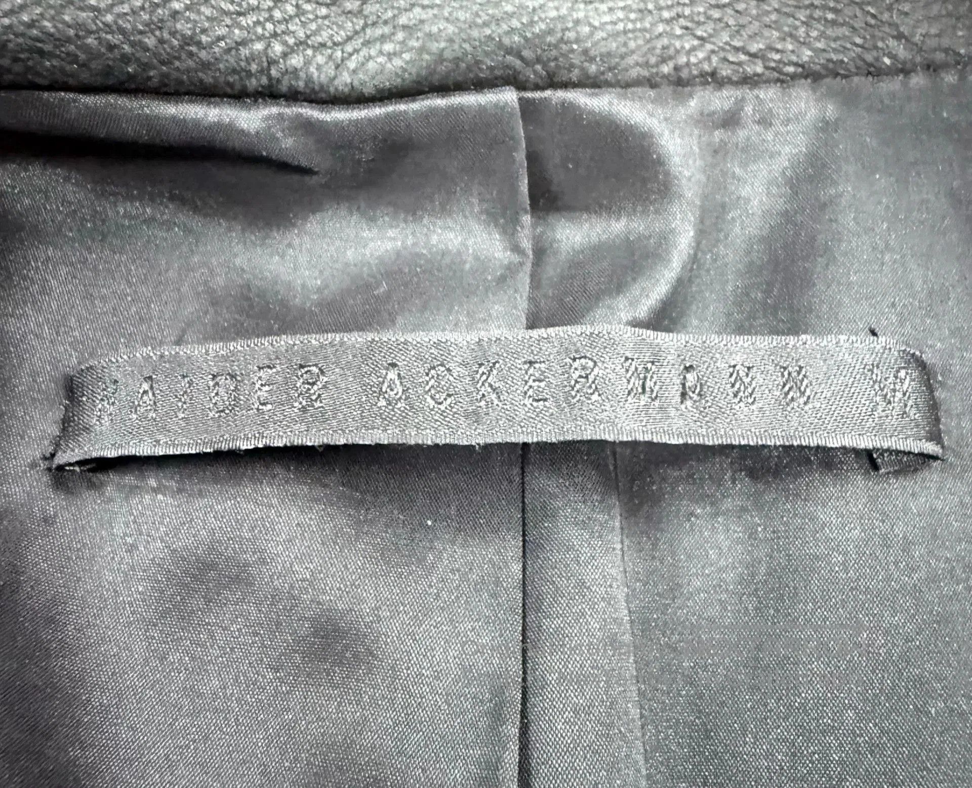Haider Ackermann Haider Ackermann Leather Jacket Size M. Size US M / EU 48-50 / 2 - 4 Thumbnail
