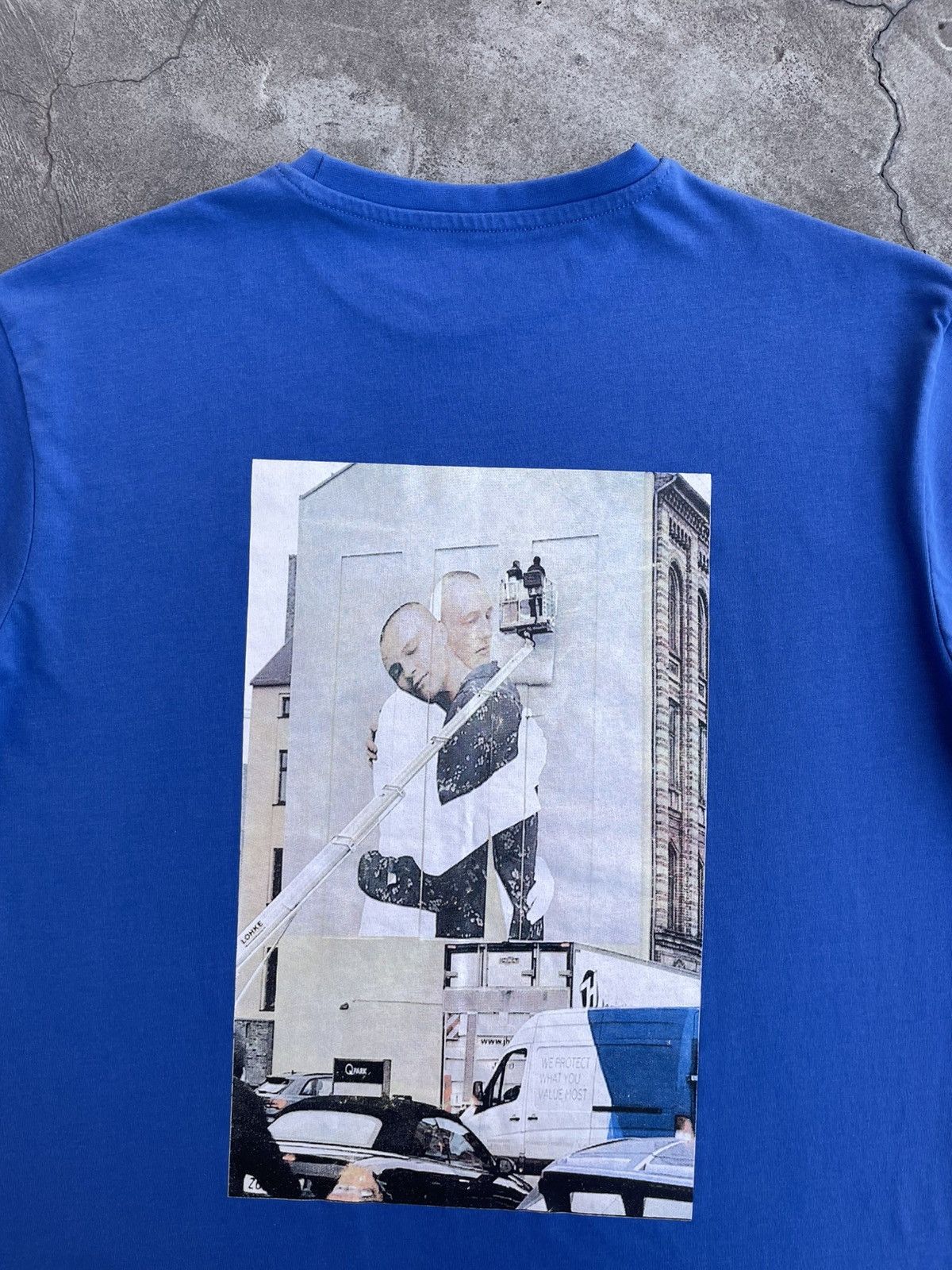 Other Re Do: Recycled Electric Blue T-Shirt Size US M / EU 48-50 / 2 - 1 Thumbnail