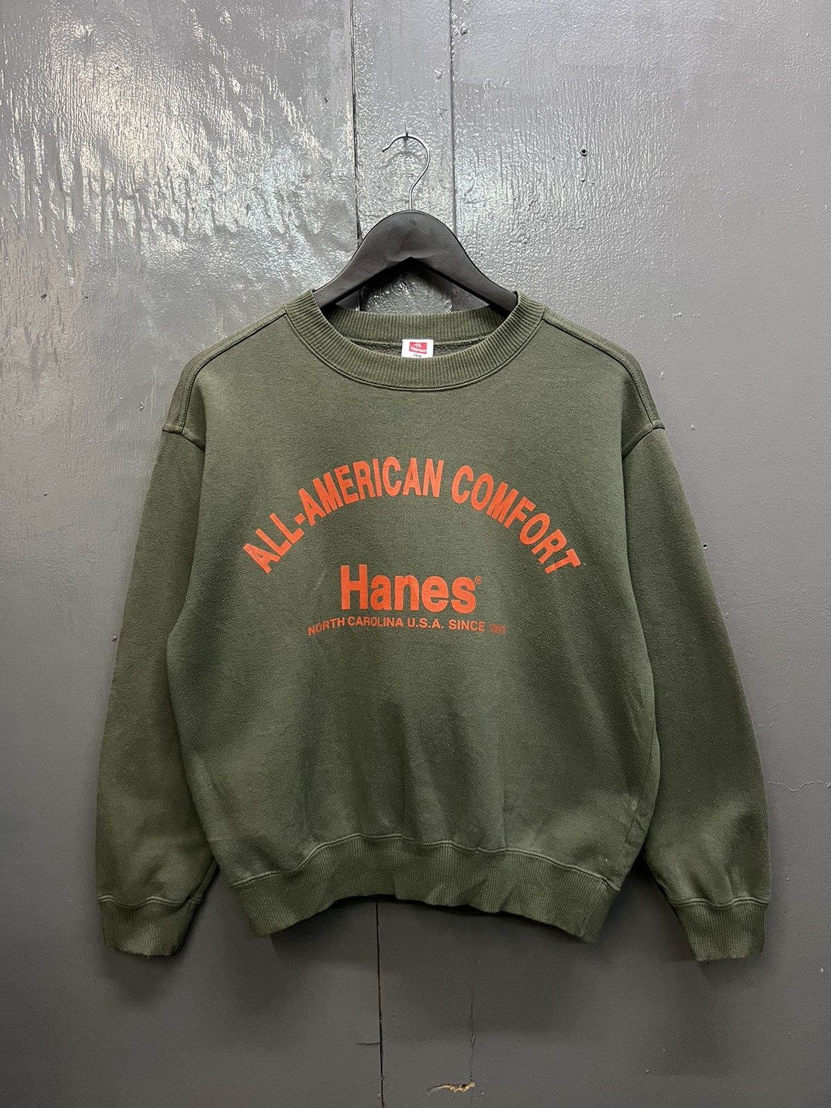 Hanes Vintage Hanes Sweatshirt Size US S / EU 44-46 / 1 - 1 Thumbnail