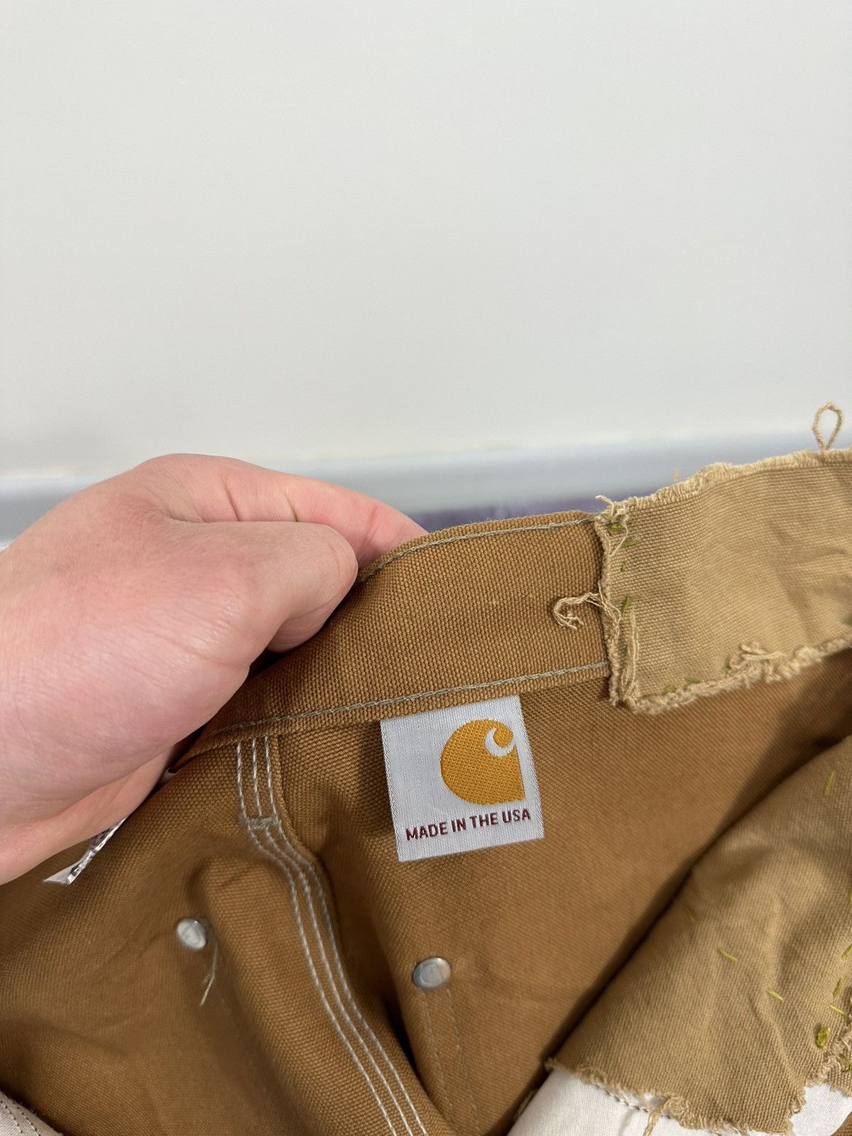 Carhartt Vintage 90s Carhartt Double Knee USA Distressed Work Pants Size US 30 / EU 46 - 20 Thumbnail