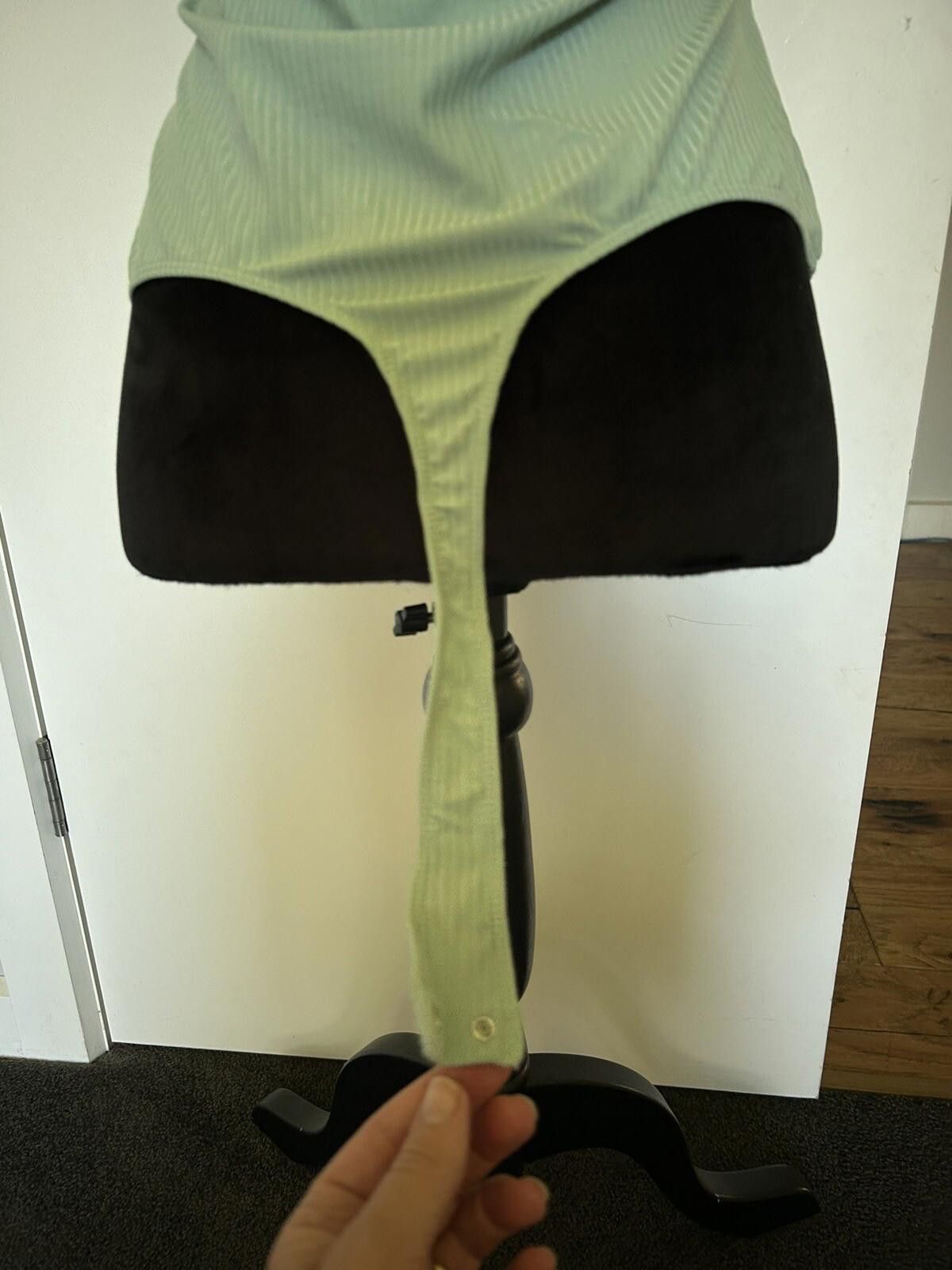 Kokaine Kookai Khaki Pastel Green Bodysuit - Size 2 sz 6 (002) Size XS / US 0-2 / IT 36-38 - 8 Thumbnail