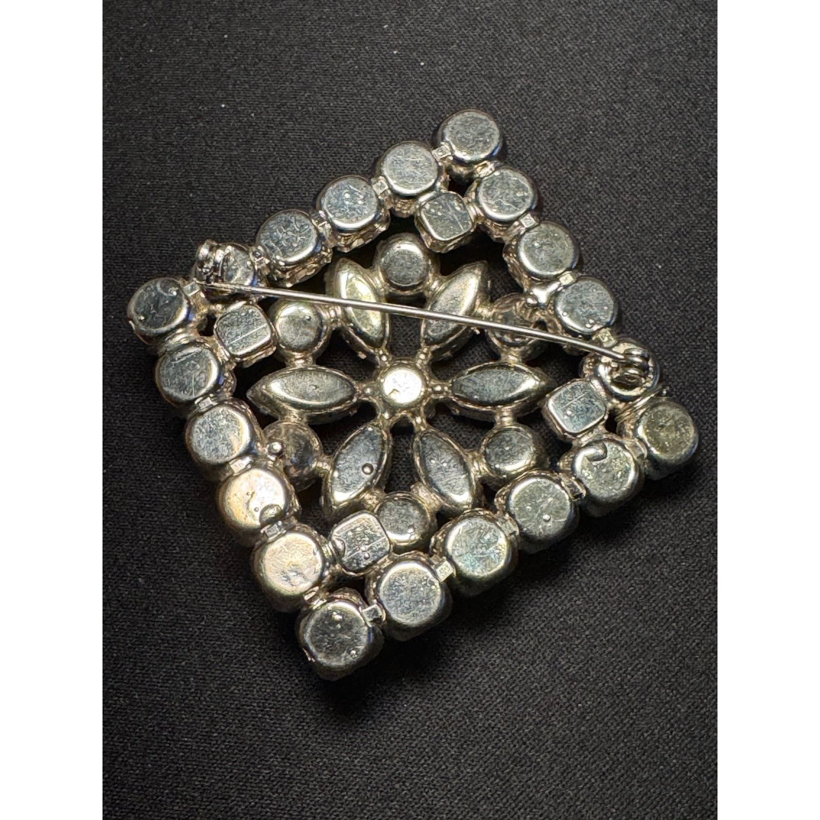 Other Vintage Rhinestone Marquis & Round Crystals Statement Brooch Size ONE SIZE - 4 Thumbnail