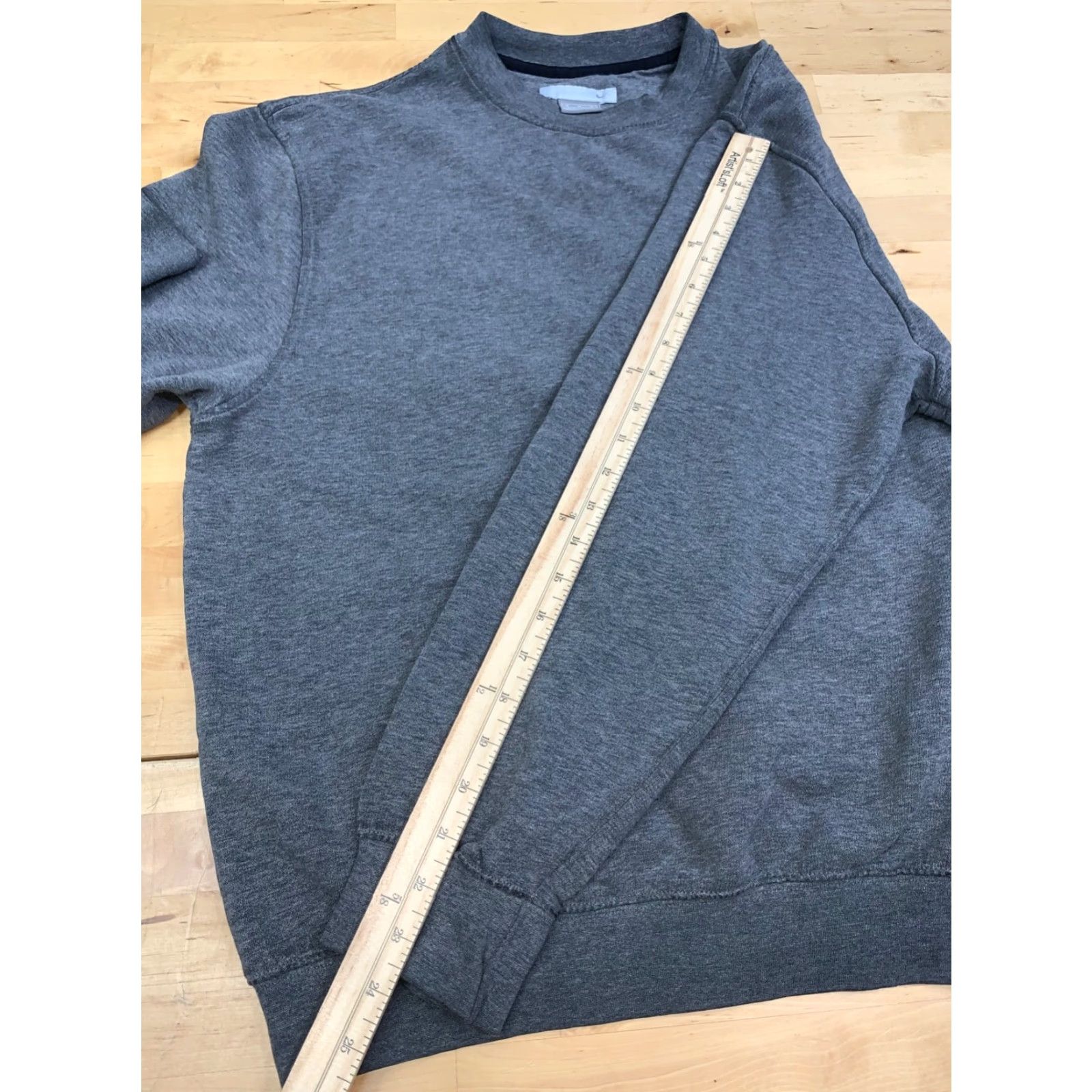 Nike VINTAGE Nike Sweatshirt Mens M Gray Pullover Crew Neck Swoosh 12563 Nike Sportswear Size US M / EU 48-50 / 2 - 6 Thumbnail