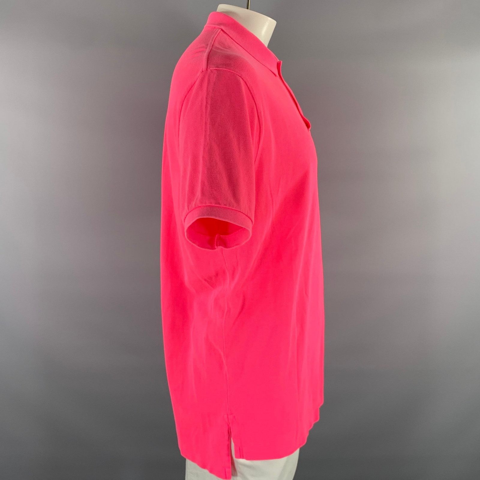 Polo Ralph Lauren POLO by RALPH LAUREN Size XL Pink Neon Pink Cotton Polo Size US XL / EU 56 / 4 - 2 Thumbnail