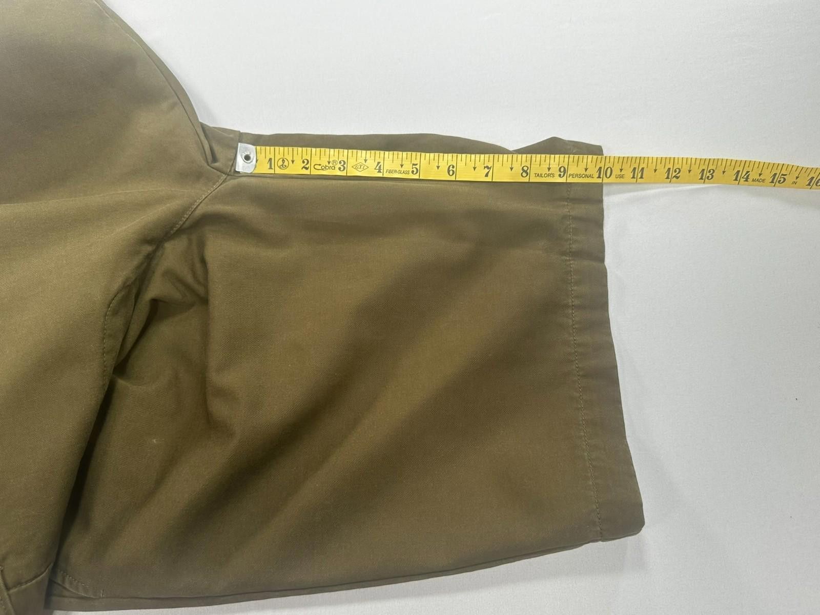 Only NY Only NY Flat Front Chino Shorts Mens Army Green 32 Size US 32 / EU 48 - 5 Thumbnail