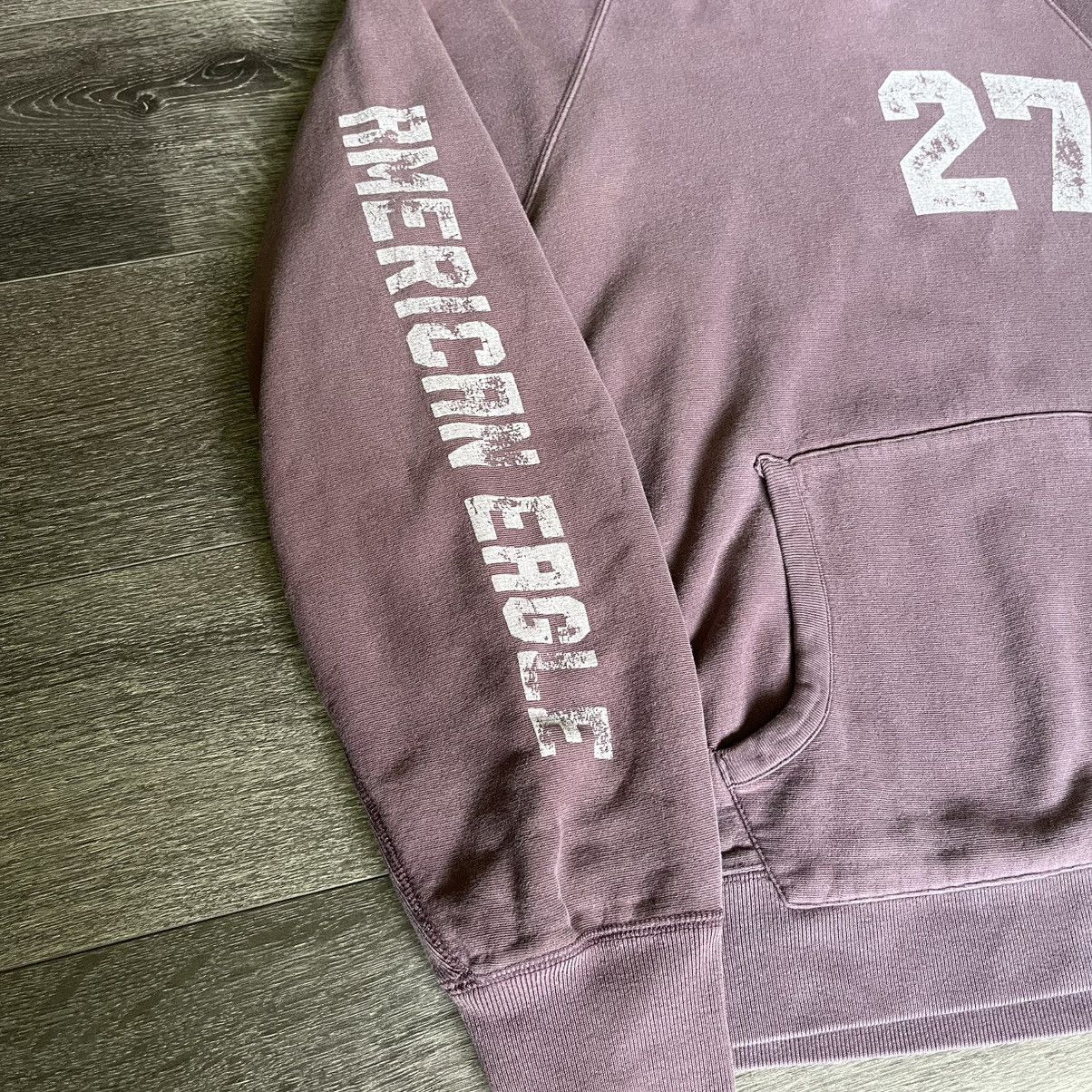 American Eagle Outfitters Vintage Y2K American Eagle Outfitters Varsity Washed Hoodie Size US M / EU 48-50 / 2 - 4 Thumbnail