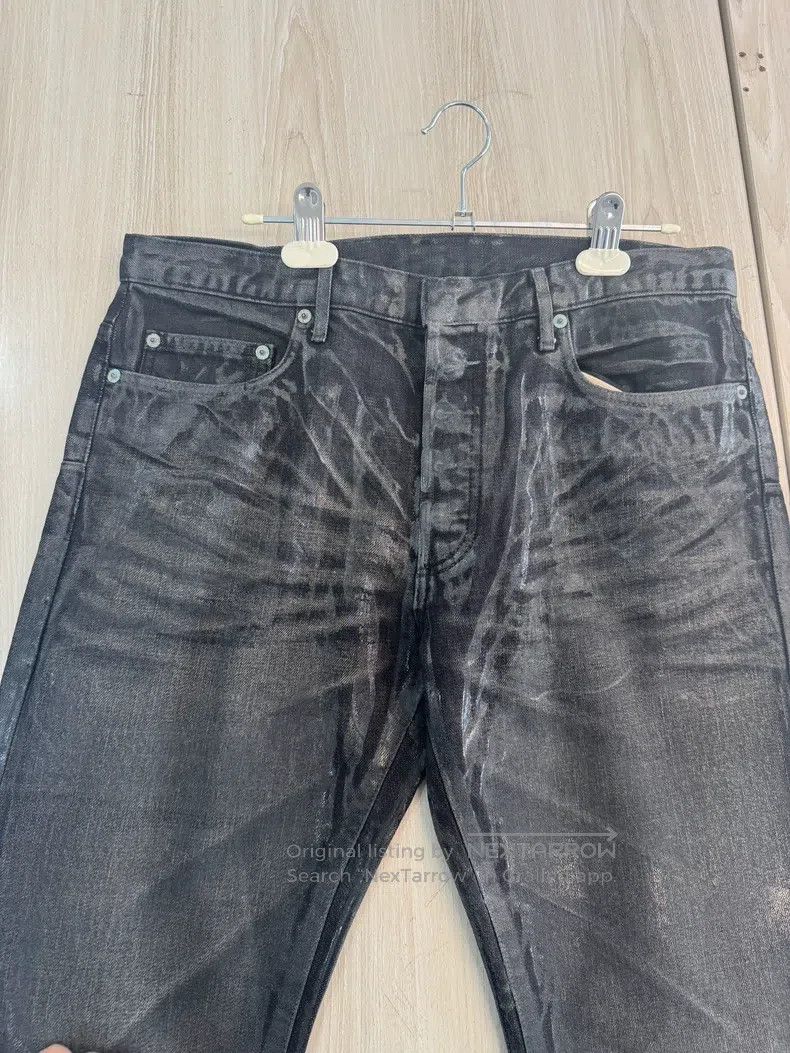 Dior Dior Black Vinyl Claw Jeans Size US 32 / EU 48 - 3 Thumbnail