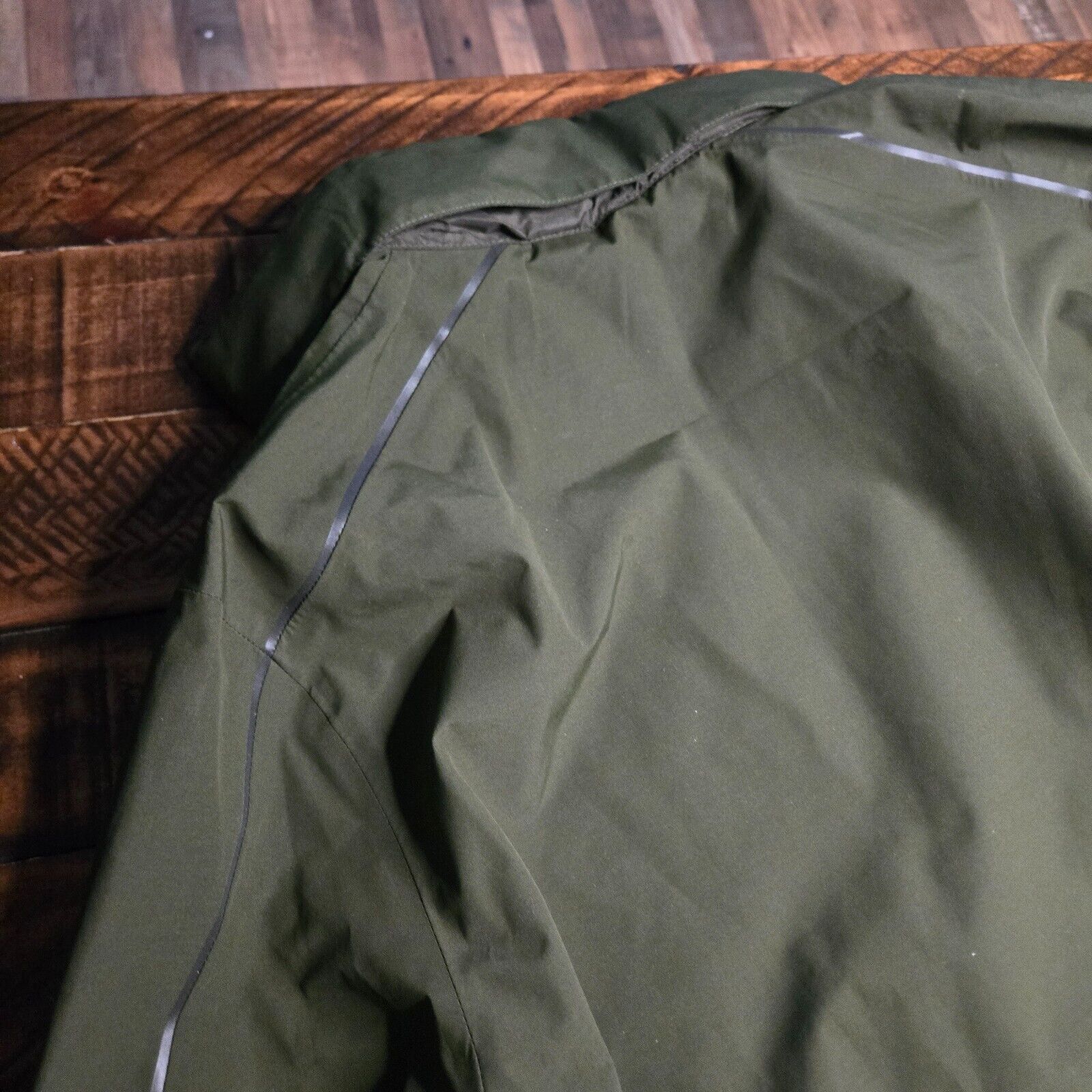 Ogio OGIO Men's Size L Hooded Shell Utilitarian Jacket Green C1 Size US L / EU 52-54 / 3 - 9 Thumbnail
