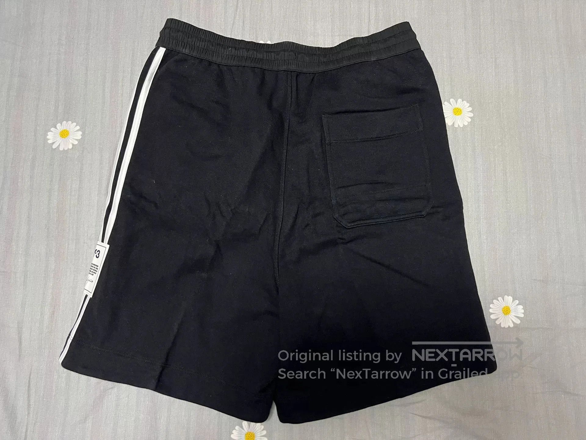 Y-3 Y-3 Black Samurai Men's Shorts. Size US 30 / EU 46 - 3 Thumbnail