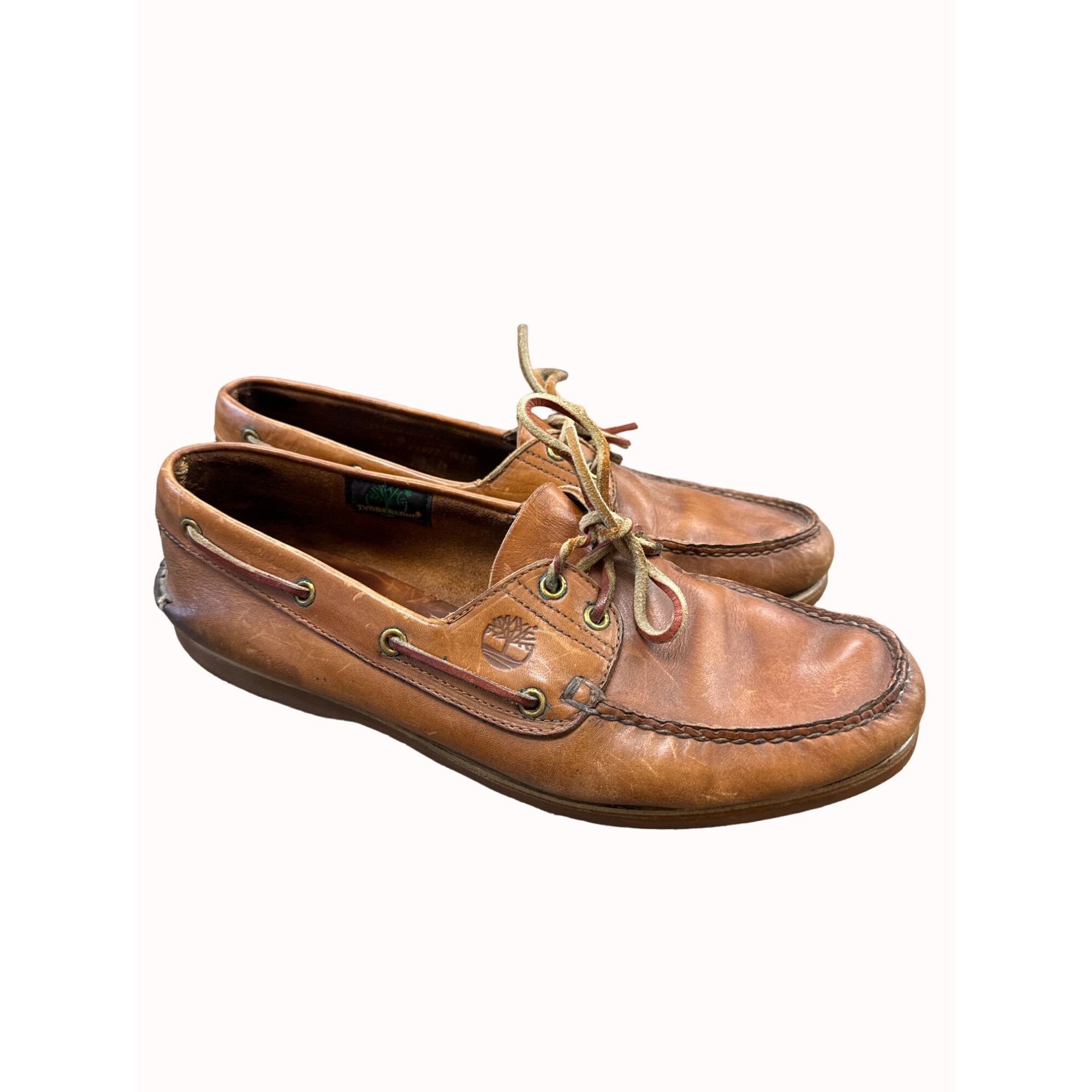 Timberland Timberland men’s brown leather lace loafer 12m SKU 6273 Size US 12 / EU 45 - 3 Thumbnail