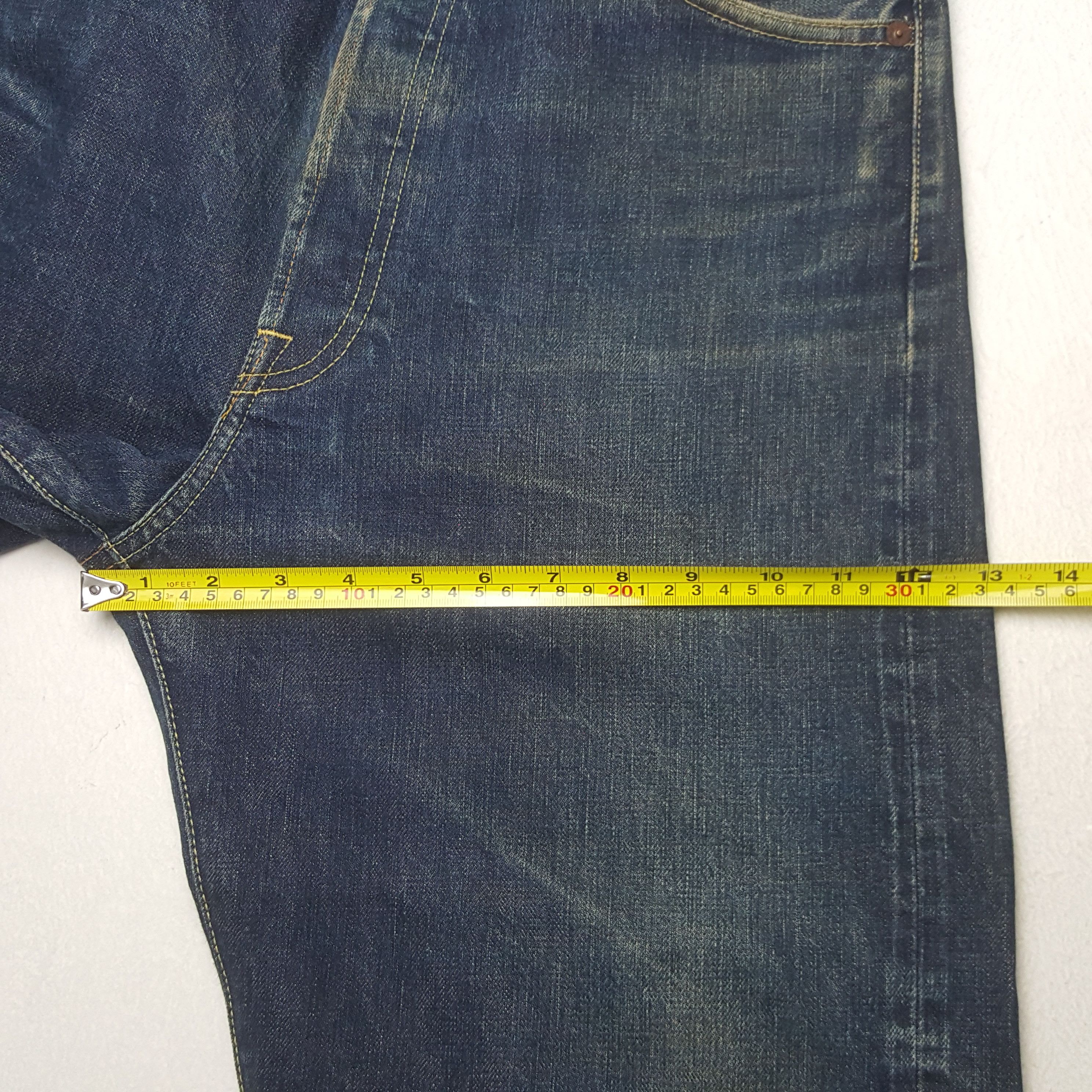 Tenderloin Vintage The Tenderloin Selvedge Baggy Denim Jeans RR13 Size US 32 / EU 48 - 12 Thumbnail