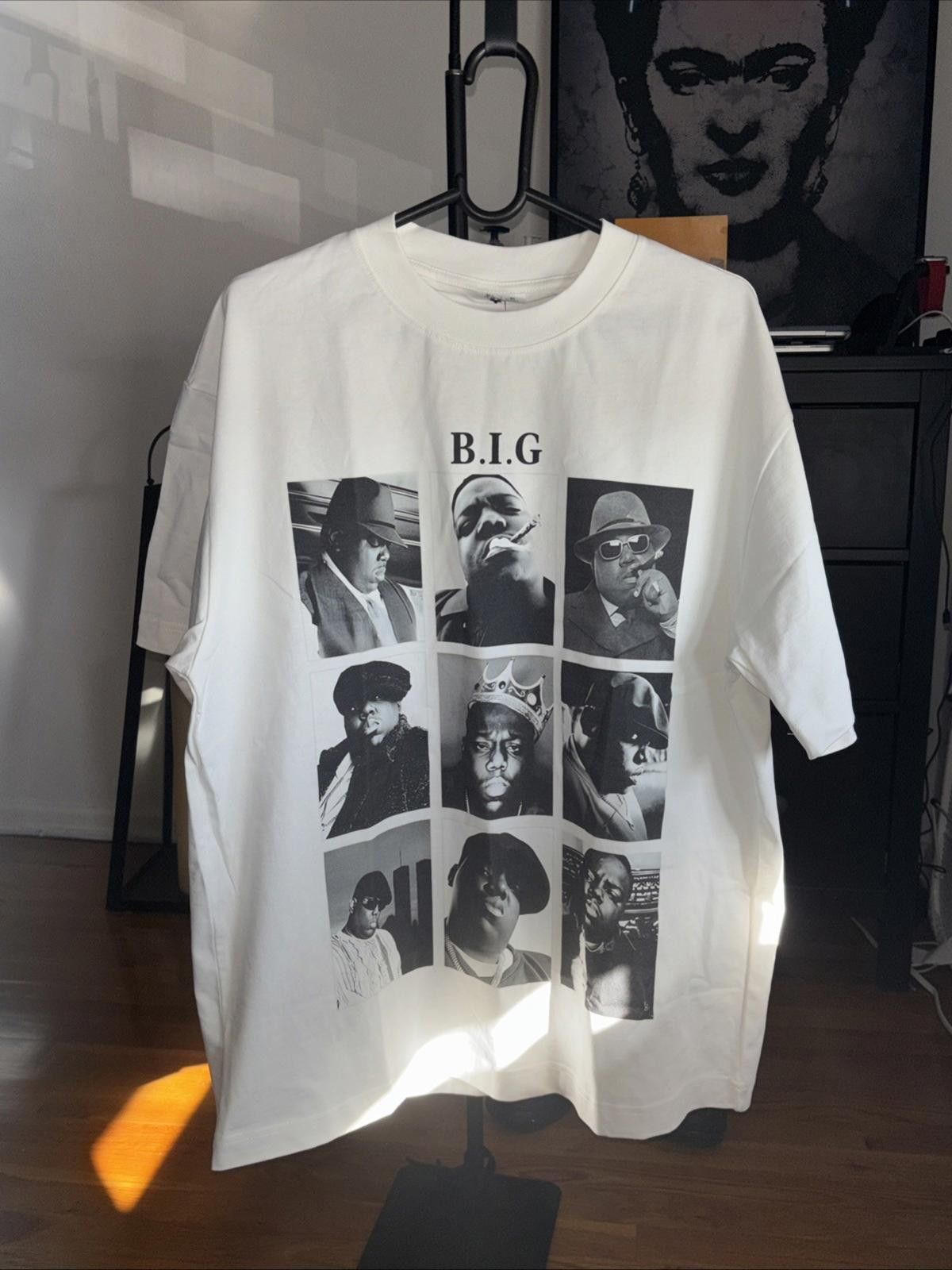 The Unbranded Brand Biggie Tshirt Short Sleeve Heavy Weight White NWT Men's Xl Size US XL / EU 56 / 4 - 1 Thumbnail