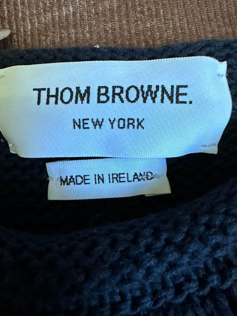 Thom Browne Thom Browne Round collar sweater Size US S / EU 44-46 / 1 - 6 Thumbnail