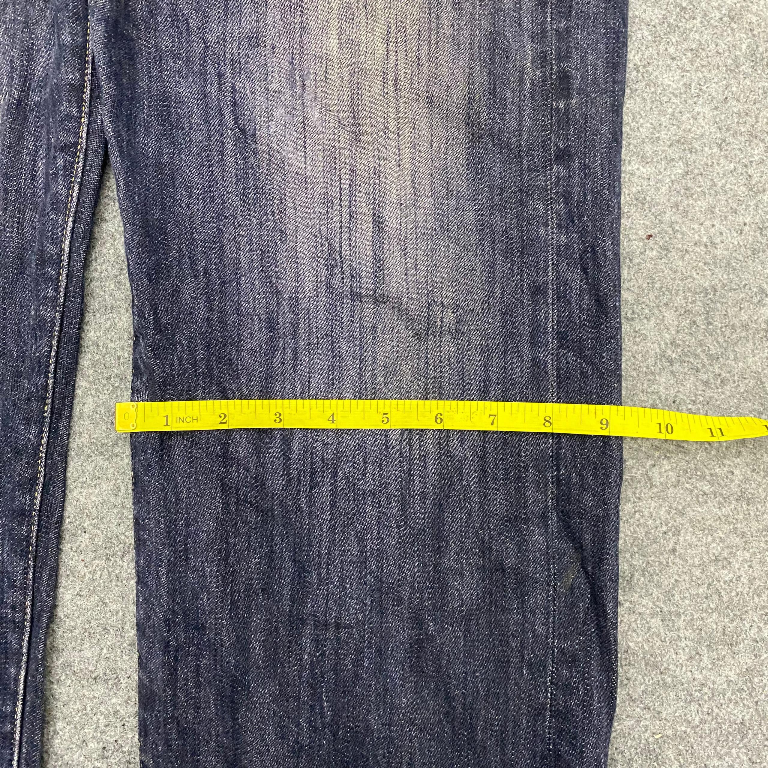 If Six Was Nine 💥Best Offer💥Vintage Ranheri Japanese Brand Denim Size US 34 / EU 50 - 6 Thumbnail