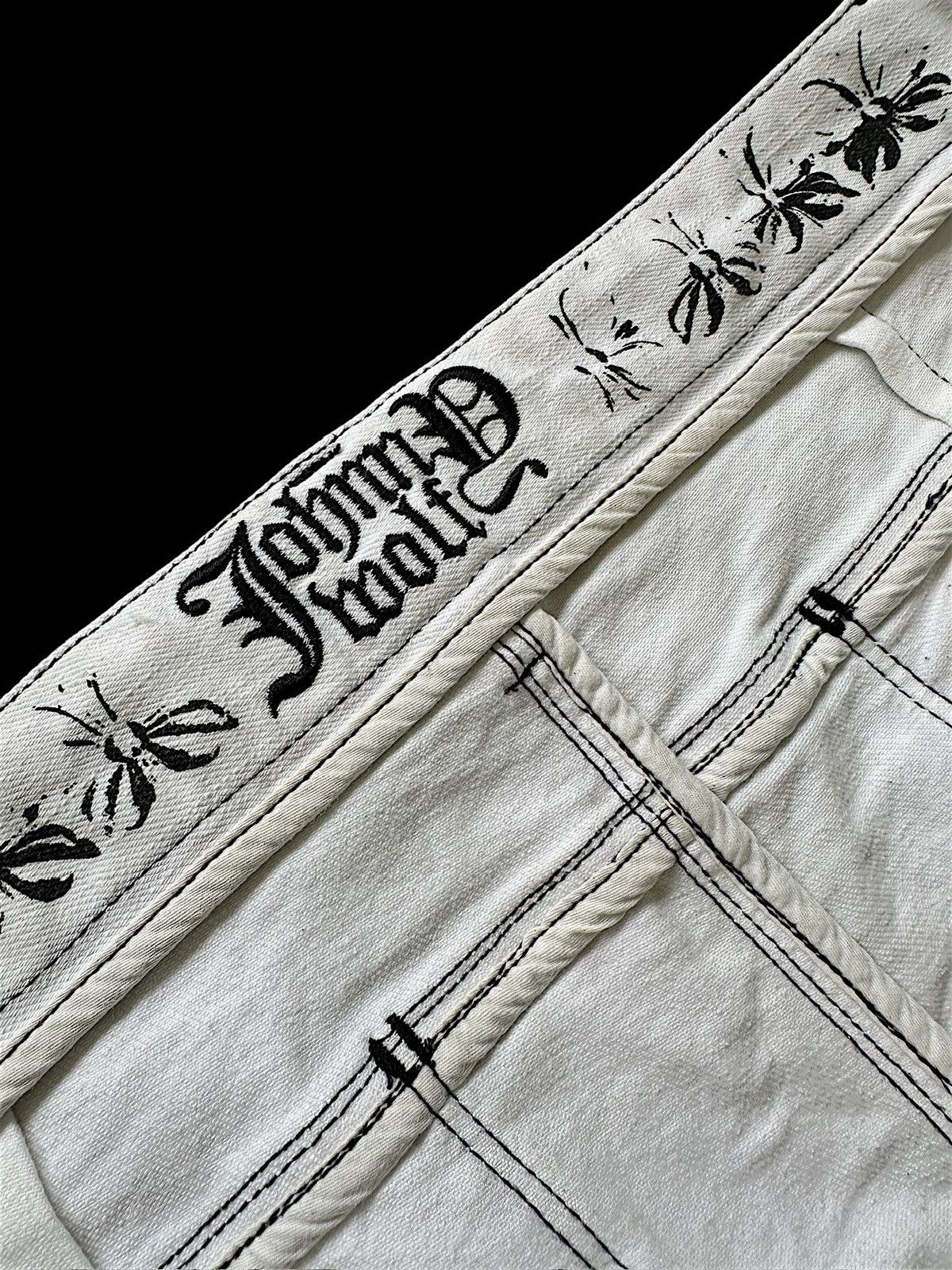 BUFFALO BOBS Size 34/34 - Johnny Wolf clawmark denim slim jeans Size US 34 / EU 50 - 8 Thumbnail