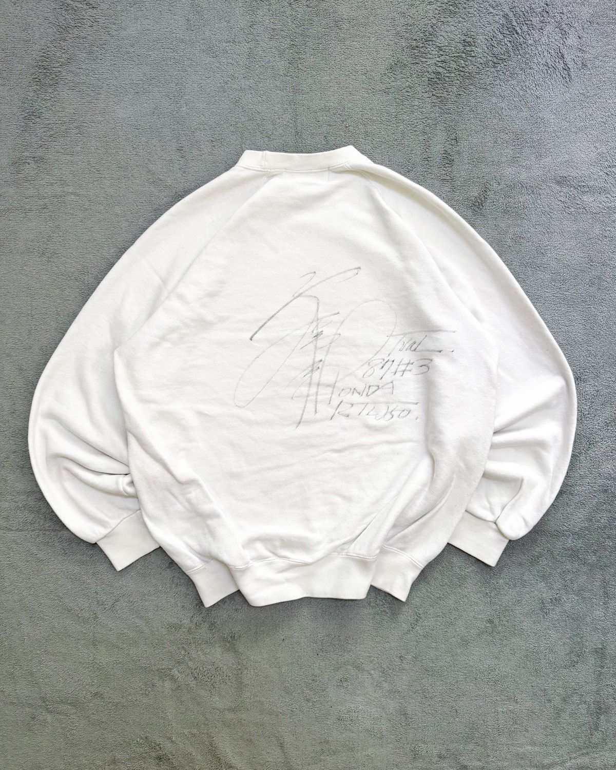 Honda Vintage Honda Racing Crewneck with Signature Size US S / EU 44-46 / 1 - 2 Thumbnail