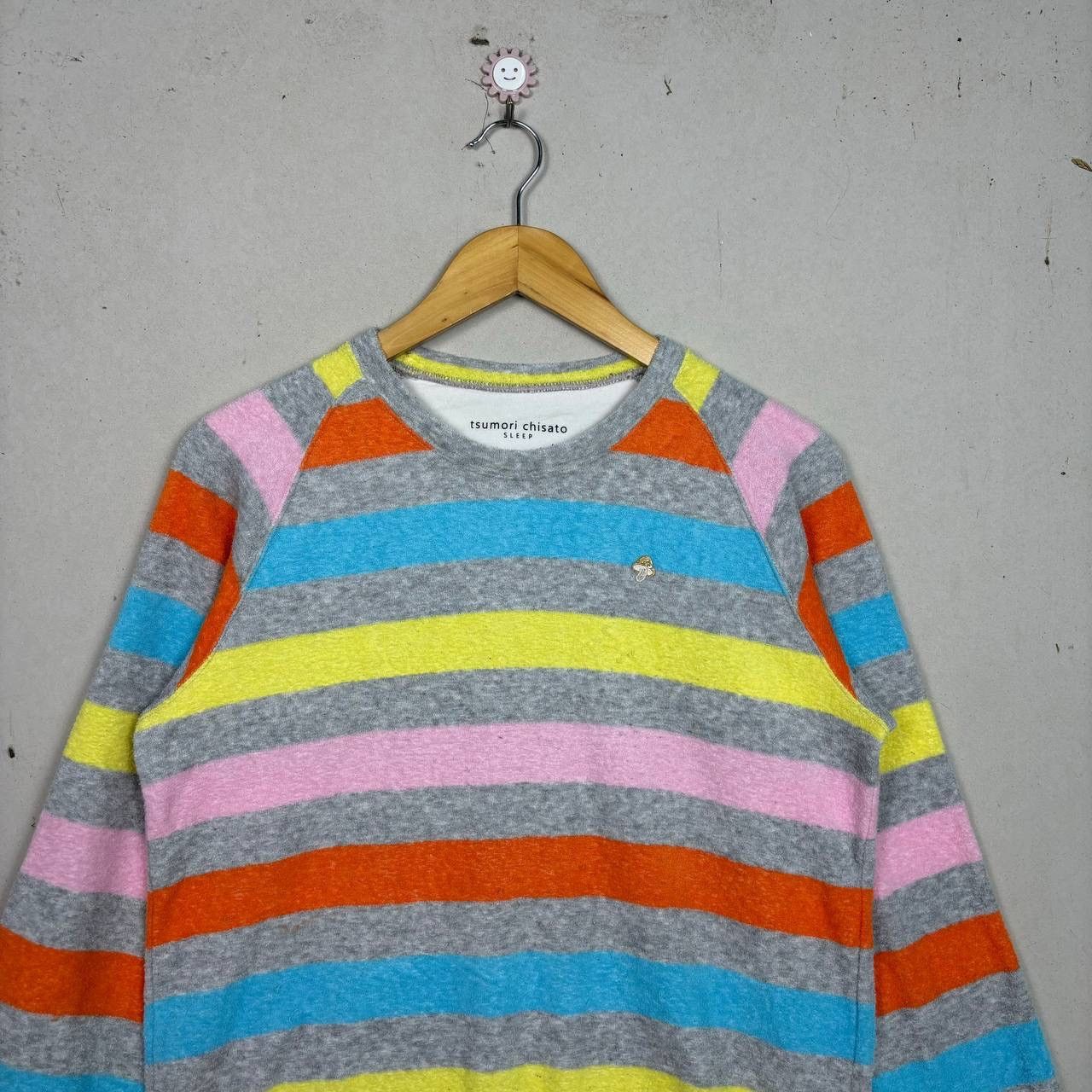 Tsumori Chisato Tsumori Chisato Sleep Rainbow Stripe Sweatshirt Issey Miyake Size US M / EU 48-50 / 2 - 3 Thumbnail