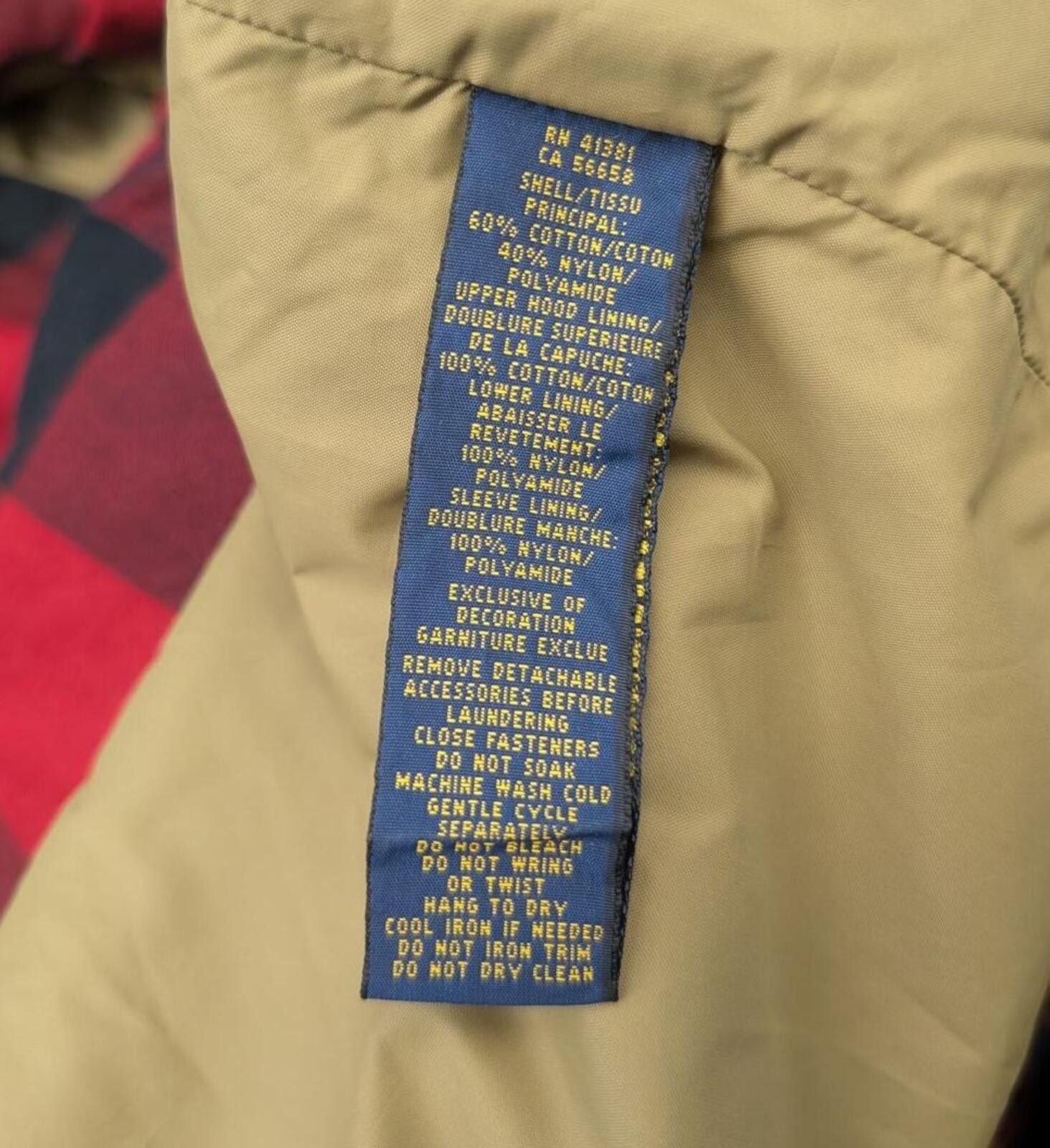 Polo Ralph Lauren Polo Ralph Lauren Green Utility Field Jacket Flannel Lined Size US XL / EU 56 / 4 - 3 Thumbnail