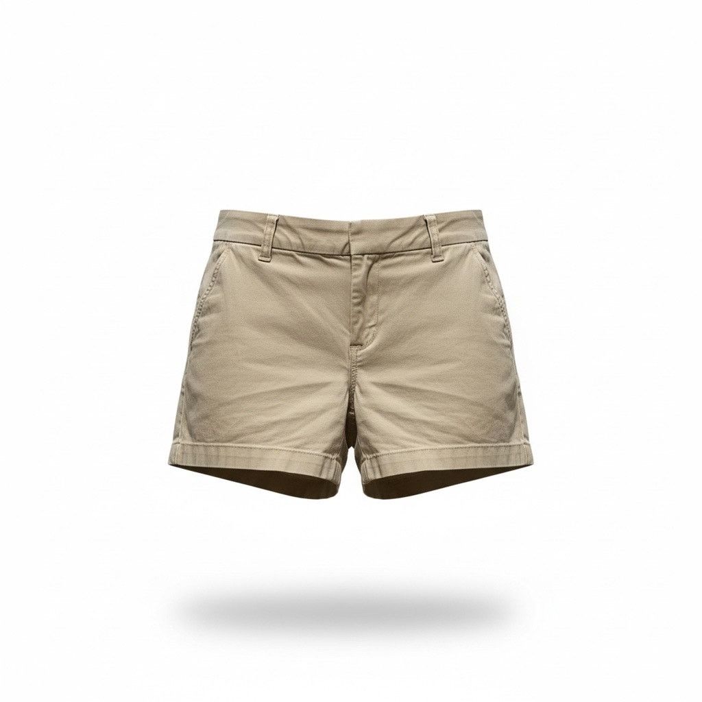 J.Crew J.Crew Women’s Size 10 City Fit Khaki Chino Shorts Classic Size 32" / US 10 / IT 46 - 1 Thumbnail