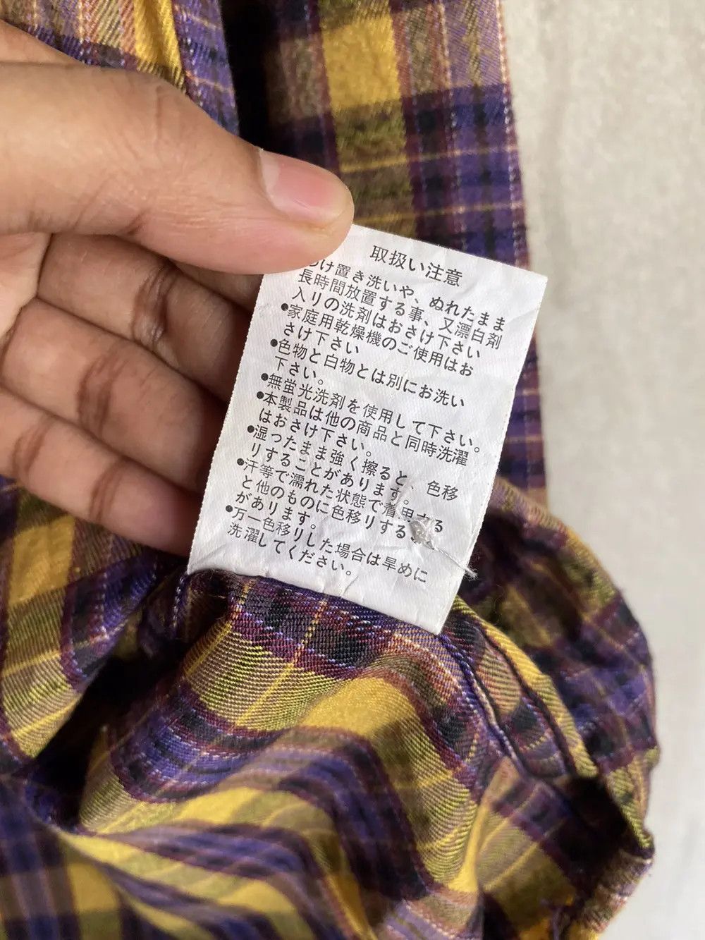 Vintage Vintage H By Figer Plaid Tartan Flannel Shirt Size US M / EU 48-50 / 2 - 6 Thumbnail