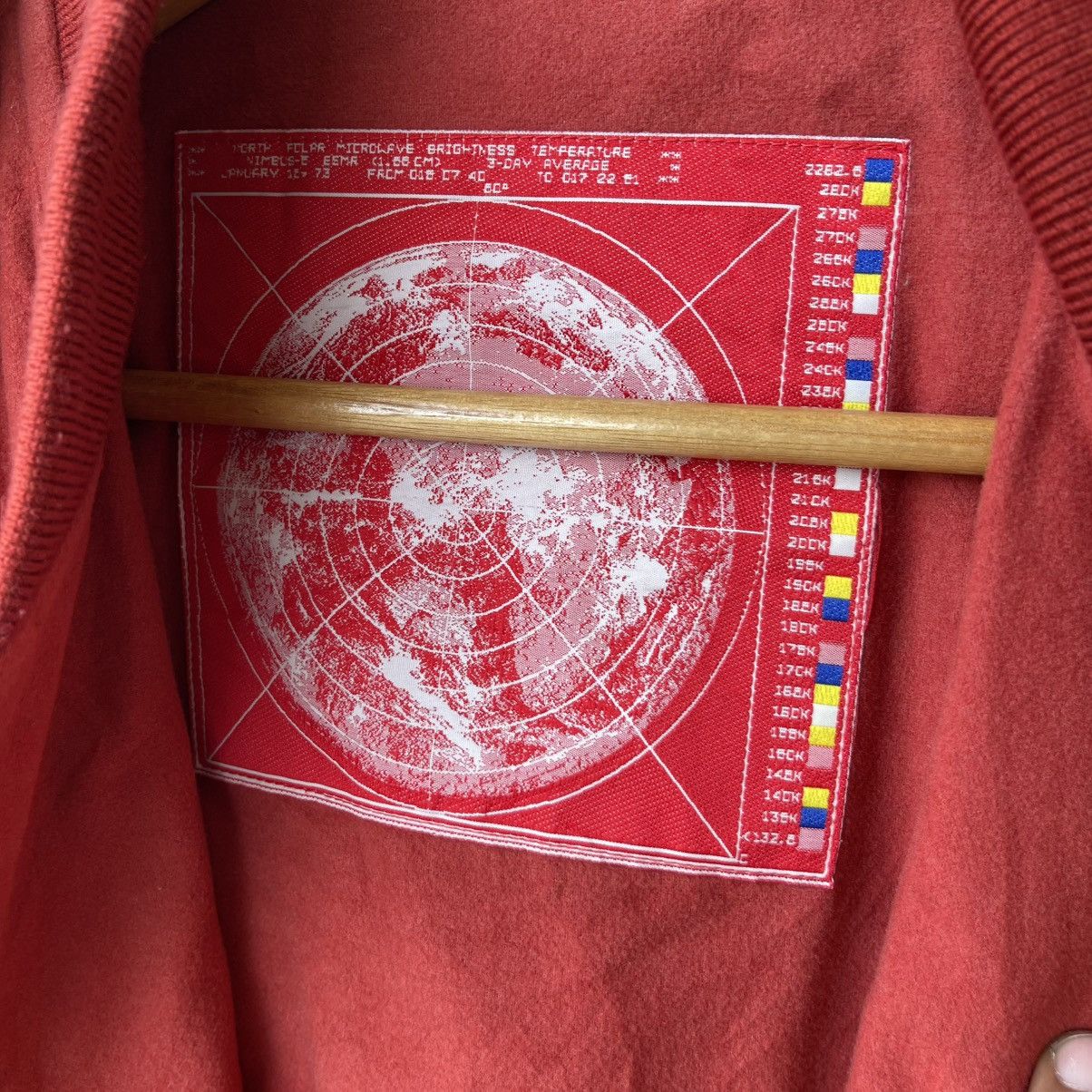Hai Sporting Gear Hai Sporting Gear - "Nimbus-5" Satellite Map Wool Jacket Size US M / EU 48-50 / 2 - 11 Thumbnail