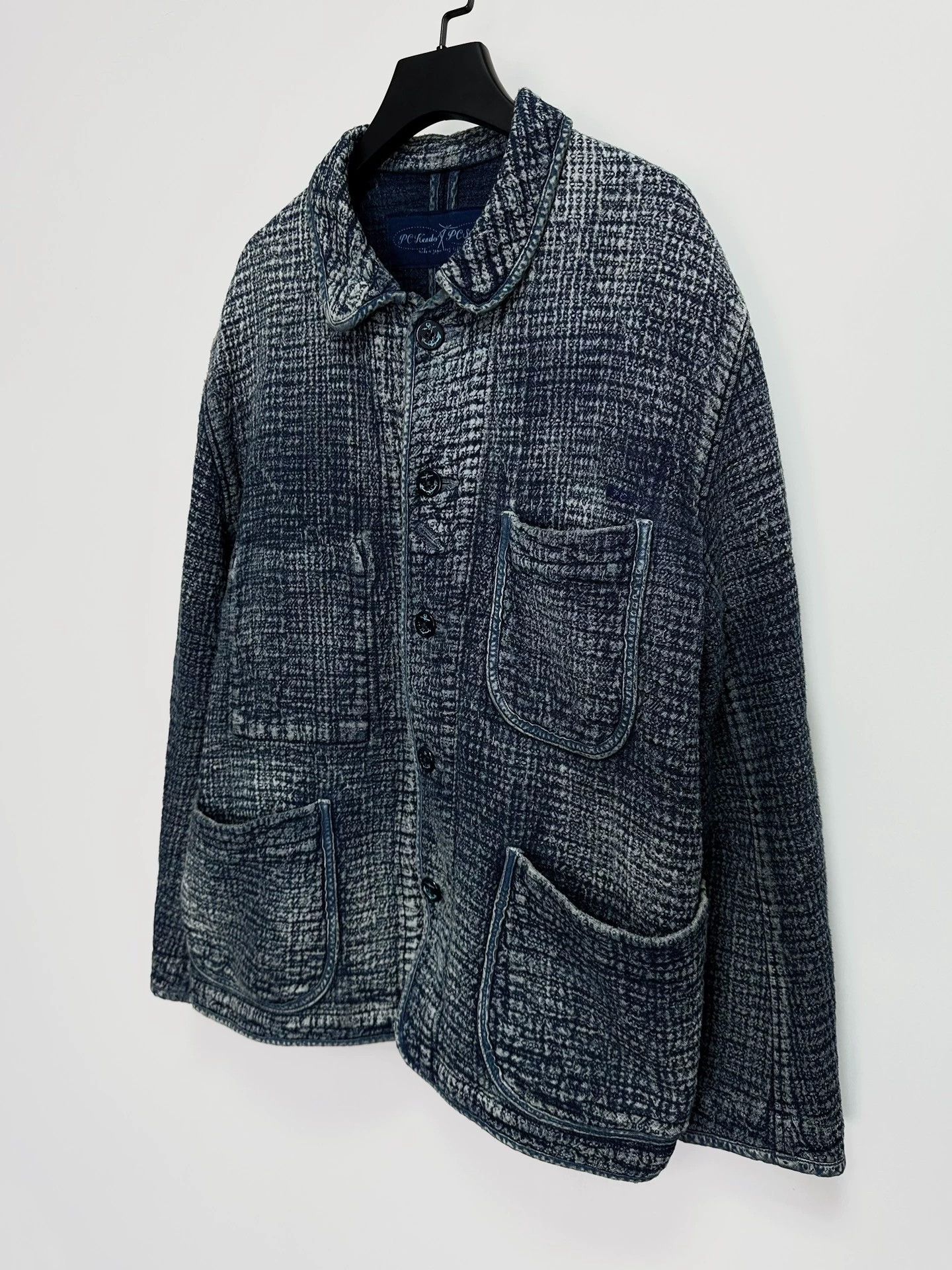 Porter Porter Classic Kendo Indigo Sashiko Work Jacket S Size US S / EU 44-46 / 1 - 4 Thumbnail